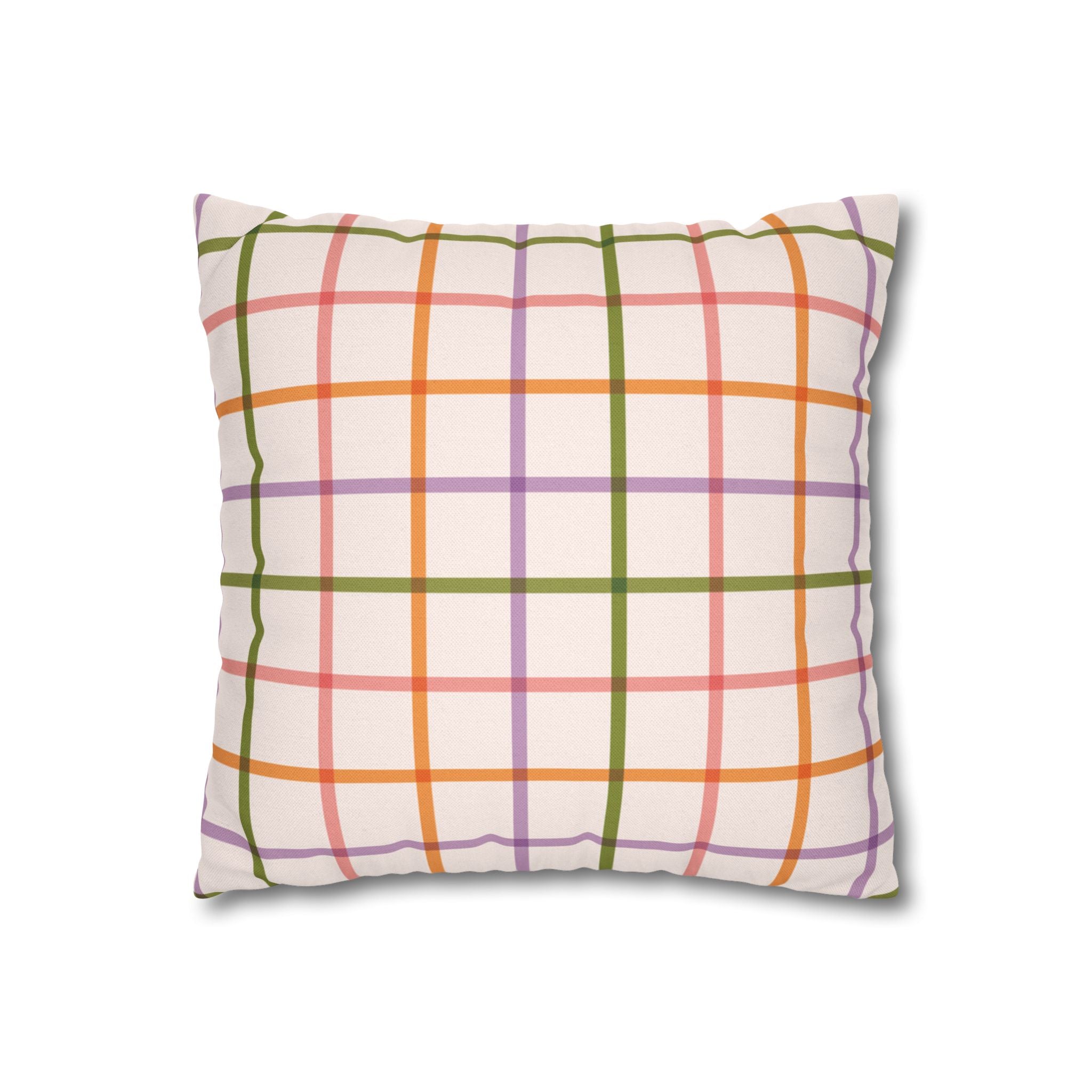Spun Polyester Square Pillowcase, Artsulli - Art is Long, Life is Short, Home Decor, , , , , , , 