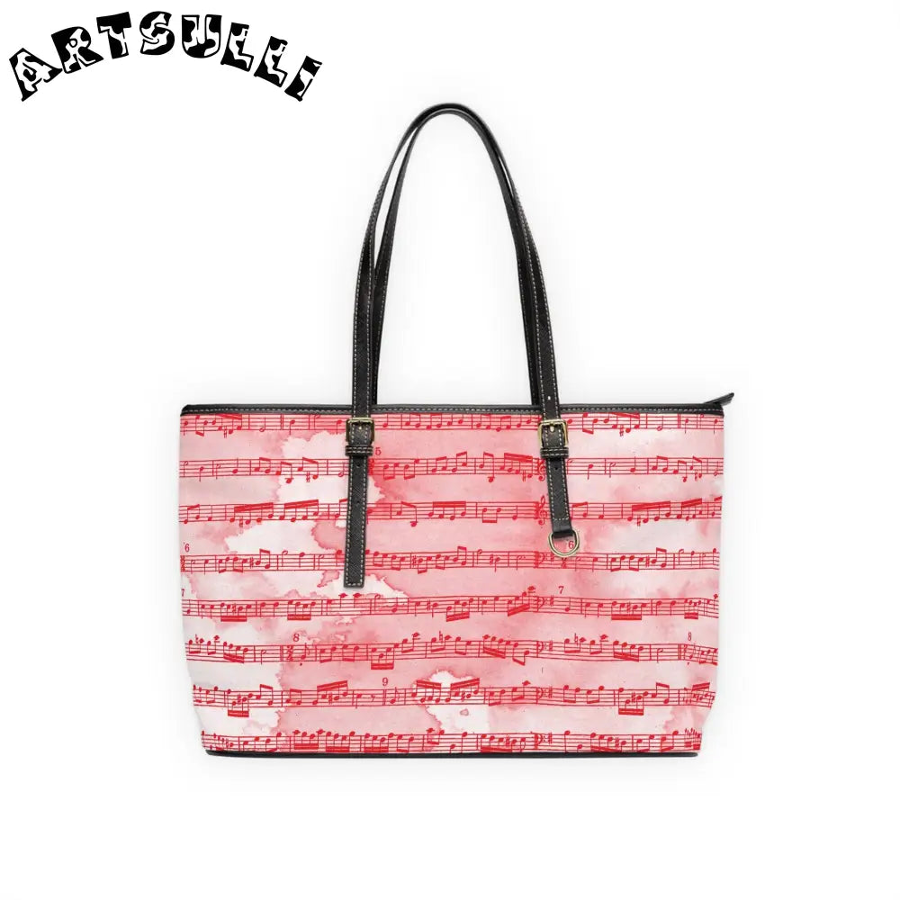 JAKKOUTTHEBXX Pink Music Score Shoulder Bag 2025
