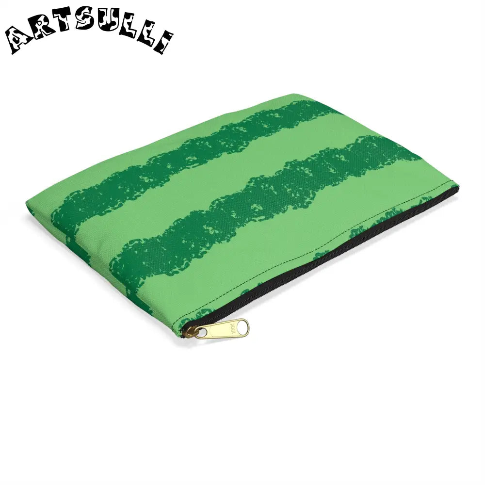 JAKKOUTTHEBXX Watermelon Green Accessory Pouch JAKKOUTTHEBXX