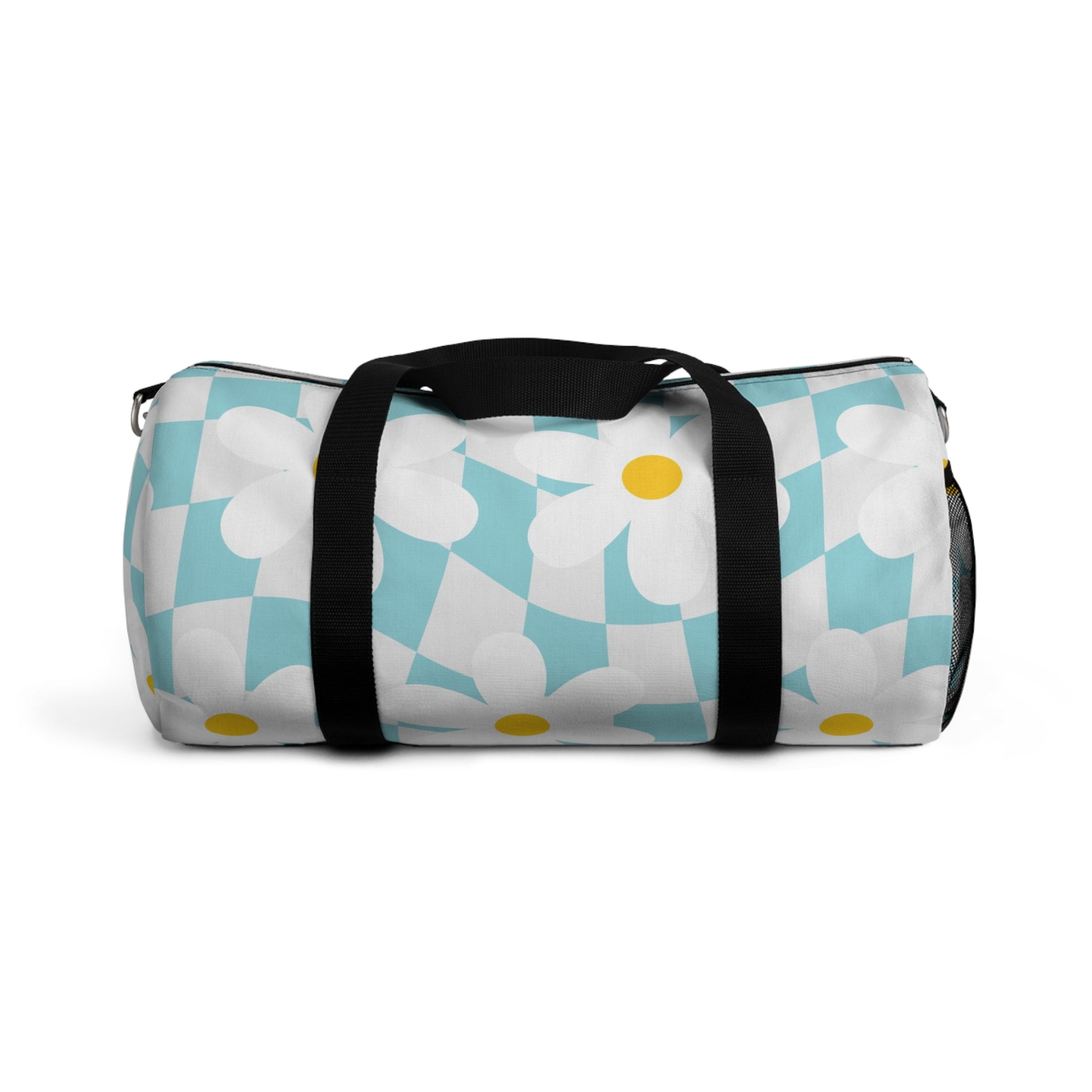 Trippy Check Garden II Duffel Bag, Artsulli - Art is Long, Life is Short, Bags, Size, Small, , , , , 28707703589653976415