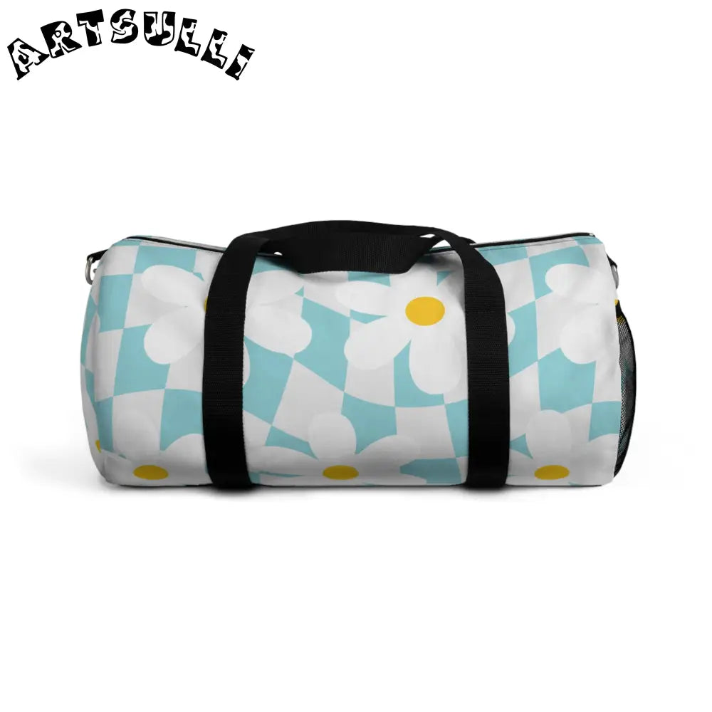 JAKKOUTTHEBXX Trippy Check Garden II Duffel Bag JAKKOUTTHEBXX
