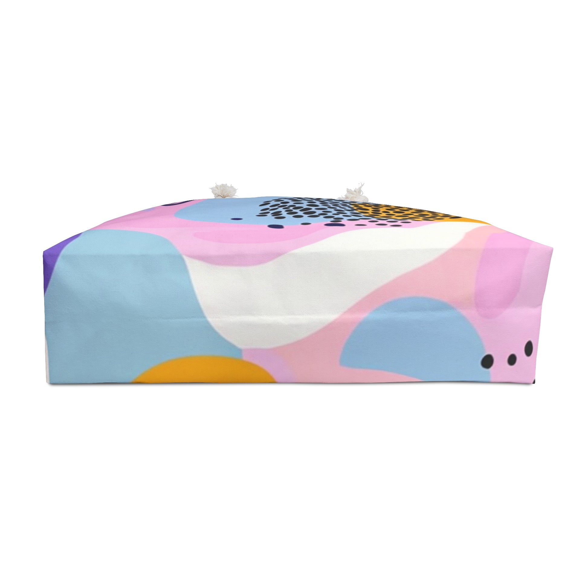 Colorful Abstract Dots and Shapes Weekender Bag, Artsulli - Art is Long, Life is Short, Bags, , , , , , , 