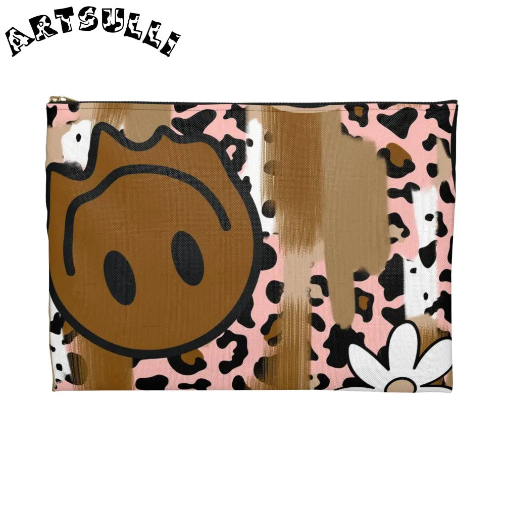 JAKKOUTTHEBXX Sutfin Ghosts Pop Art Accessory Pouch JAKKOUTTHEBXX