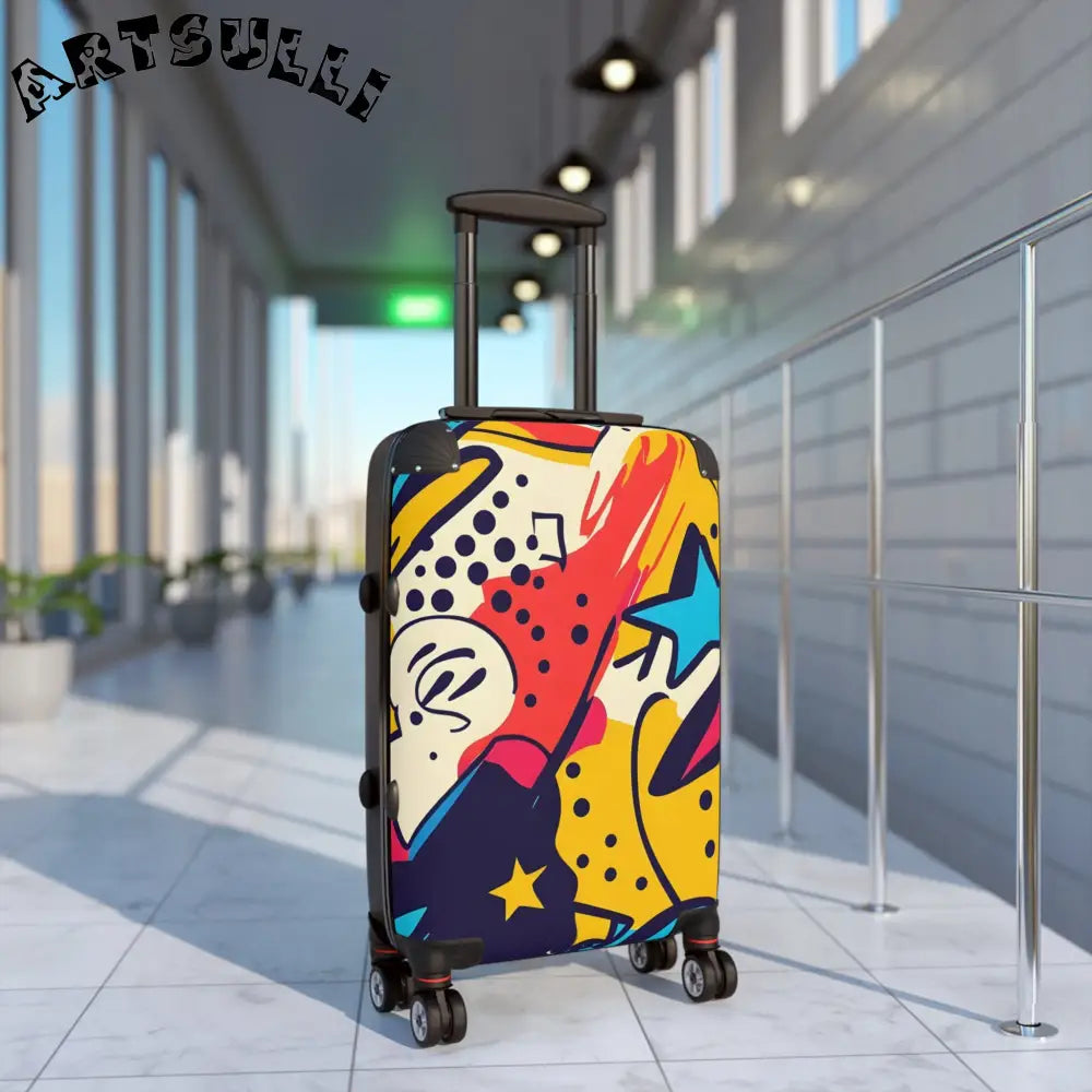 JAKKOUTTHEBXX Comic x Pop Art Suitcase JAKKOUTTHEBXX Artsulli - Art