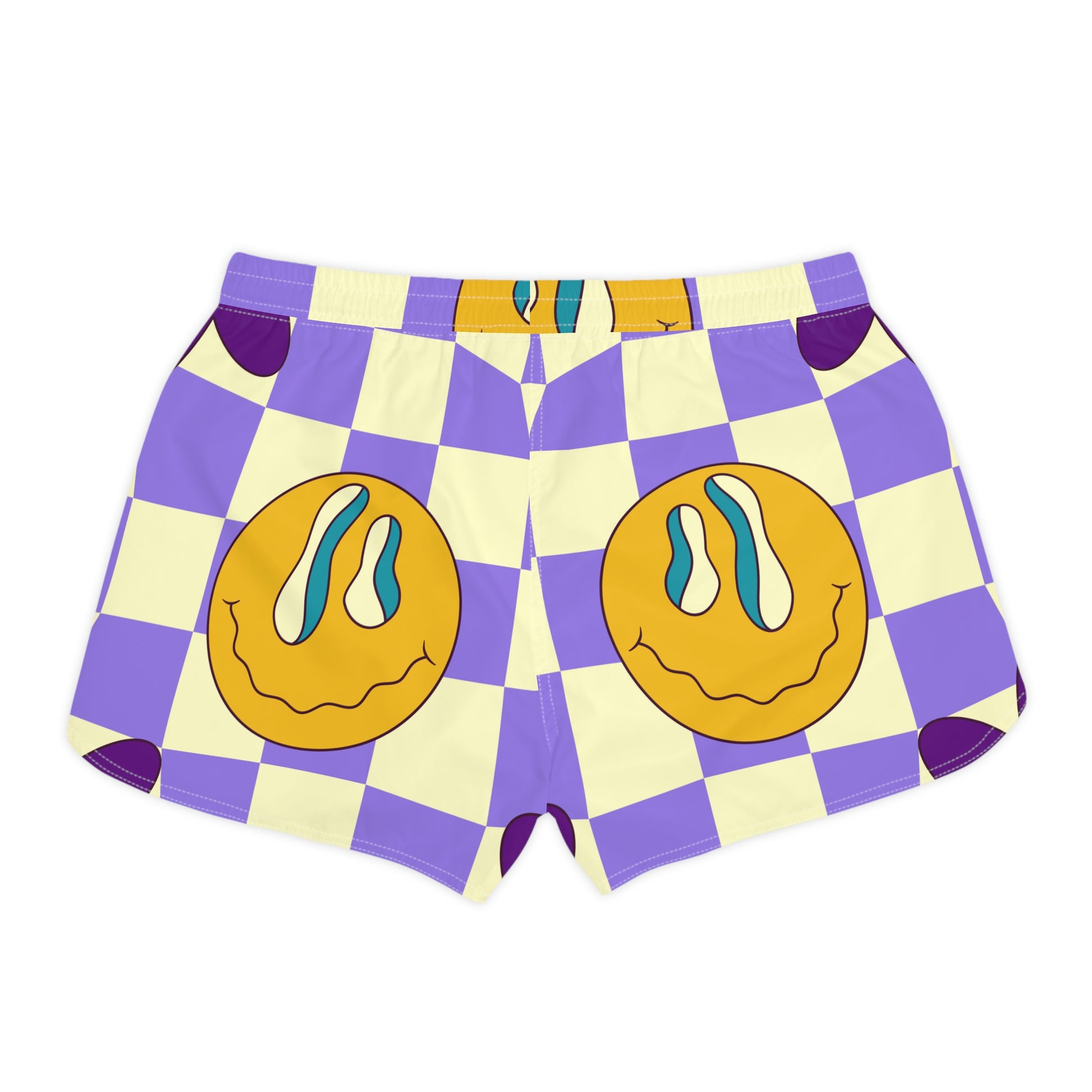 Rave Garden Grins Women's Casual Shorts (AOP), Artsulli - Art is Long, Life is Short, All Over Prints, , , , , , , 