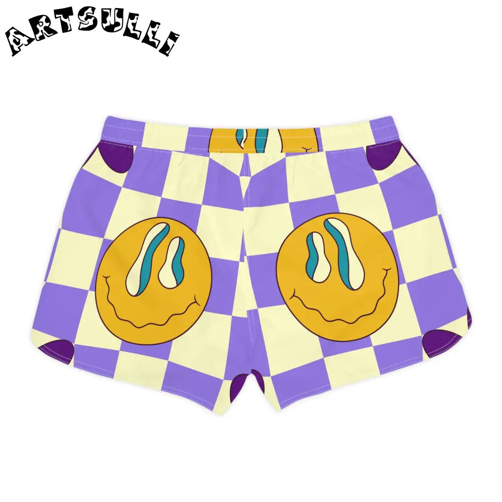 JAKKOUTTHEBXX Rave Garden Grins Women’s Casual Shorts (AOP)