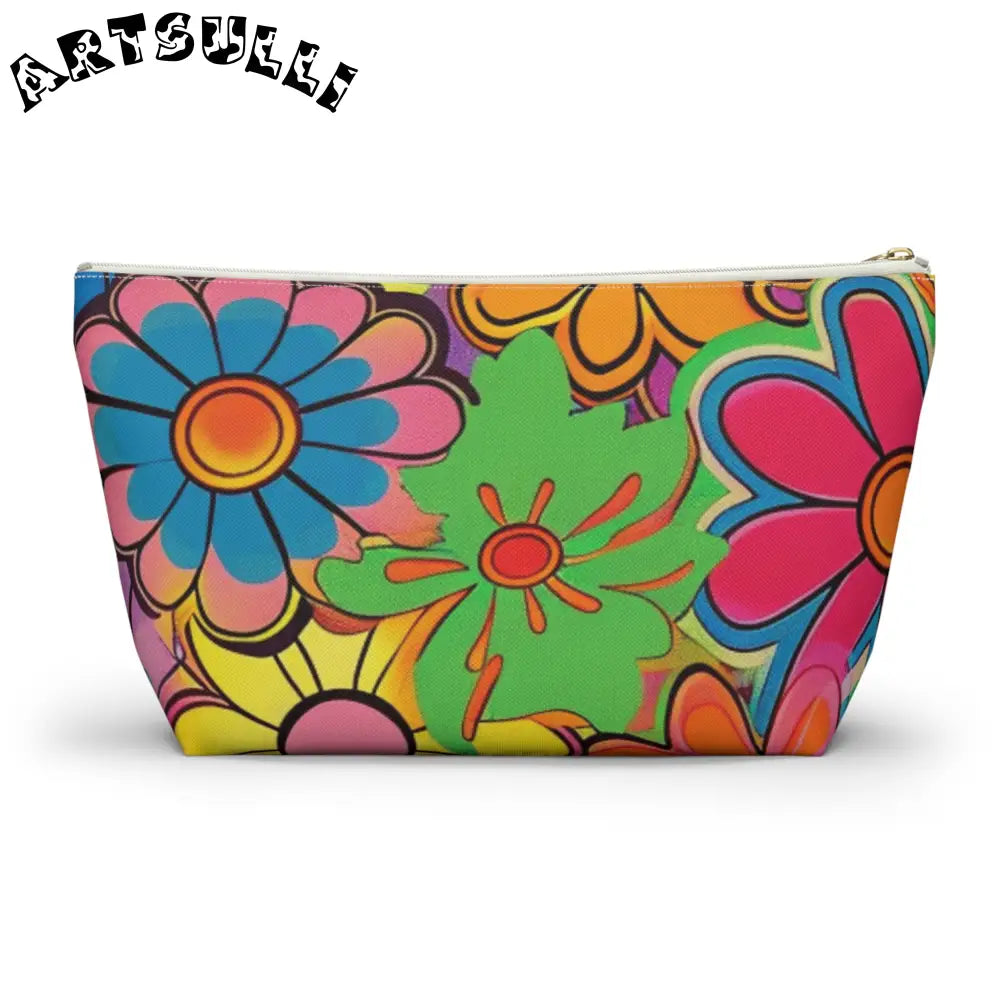 JAKKOUTTHEBXX Chromatic Daisy Dream Accessory Pouch w T-bottom