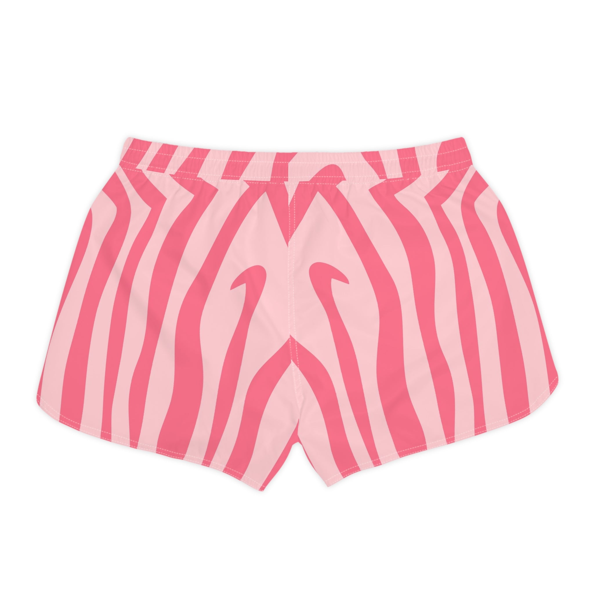 Nagels Pink Zebra Women's Casual Shorts (AOP), Artsulli - Art is Long, Life is Short, All Over Prints, , , , , , , 