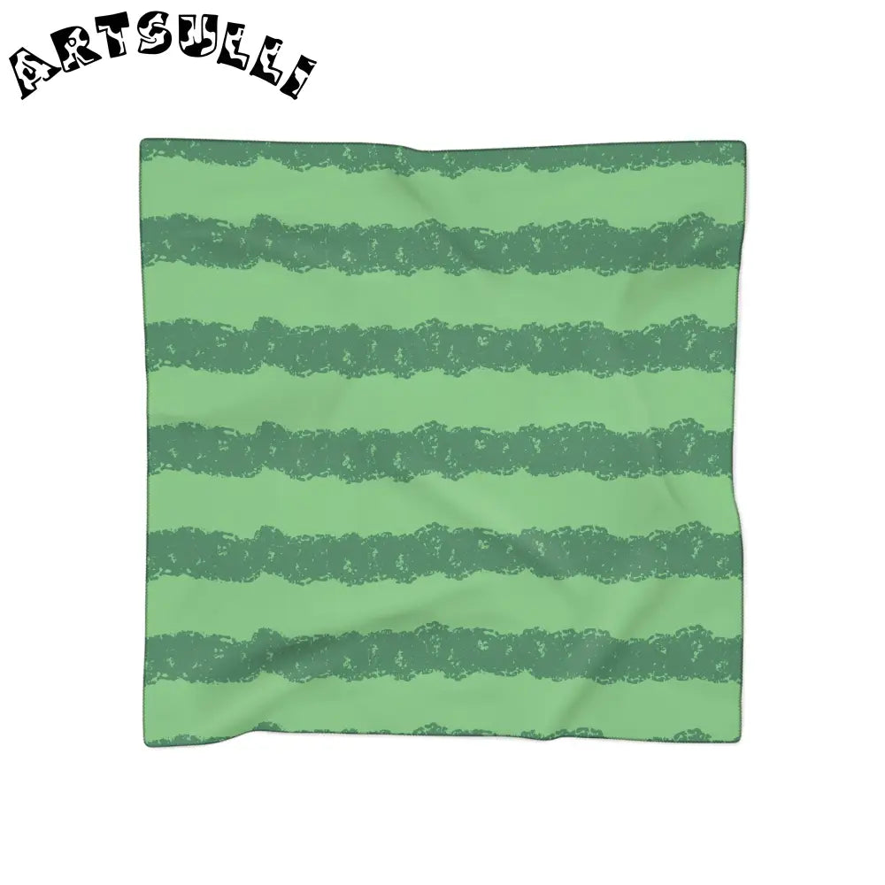 JAKKOUTTHEBXX Watermelon Green Poly Scarf JAKKOUTTHEBXX Artsulli