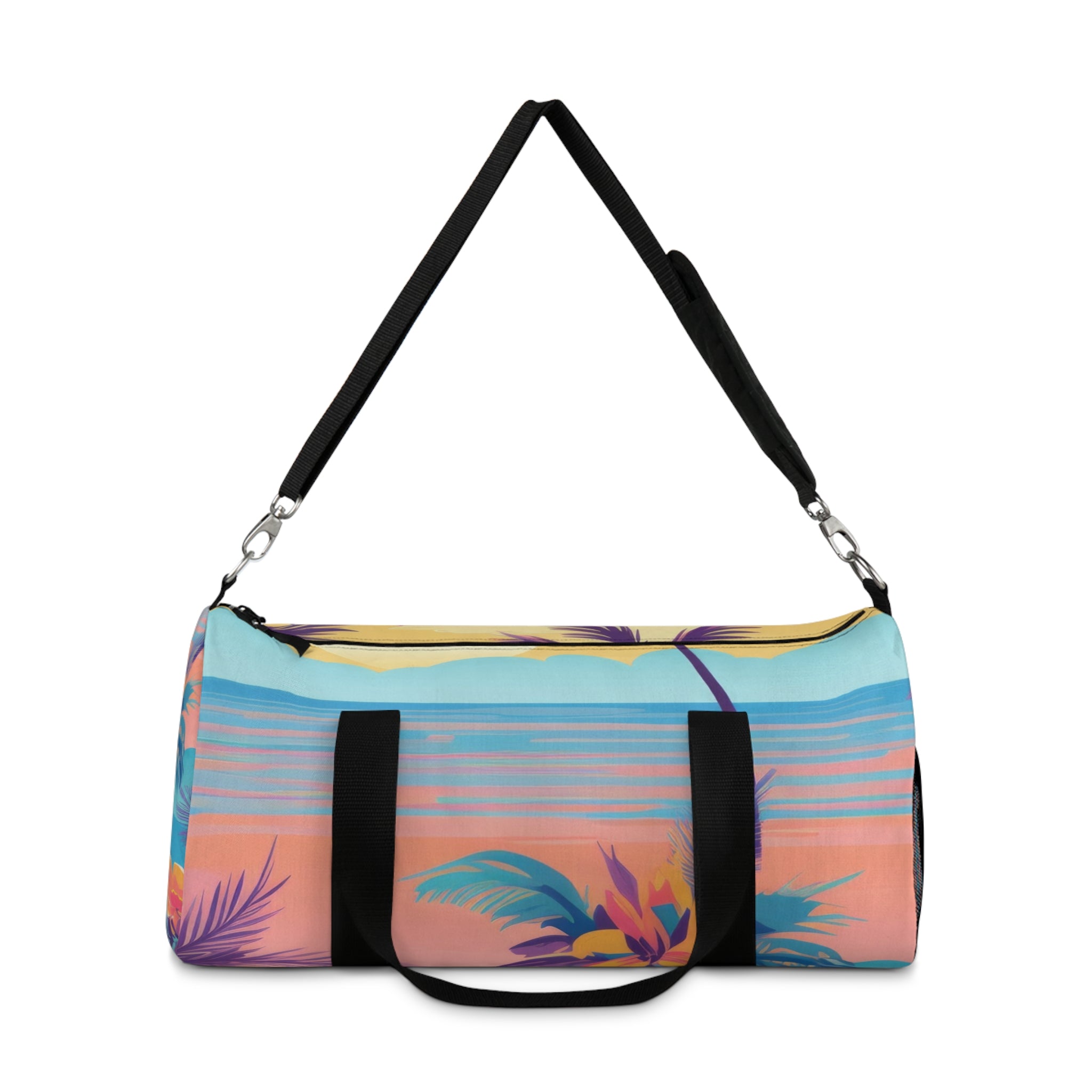 Sunset Paradise Duffel Bag, Artsulli - Art is Long, Life is Short, Bags, , , , , , , 