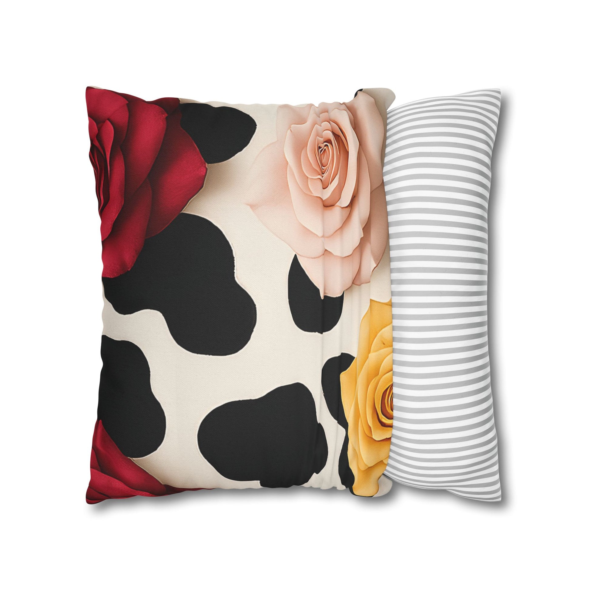 Spun Polyester Square Pillowcase, Artsulli - Art is Long, Life is Short, Home Decor, , , , , , , 