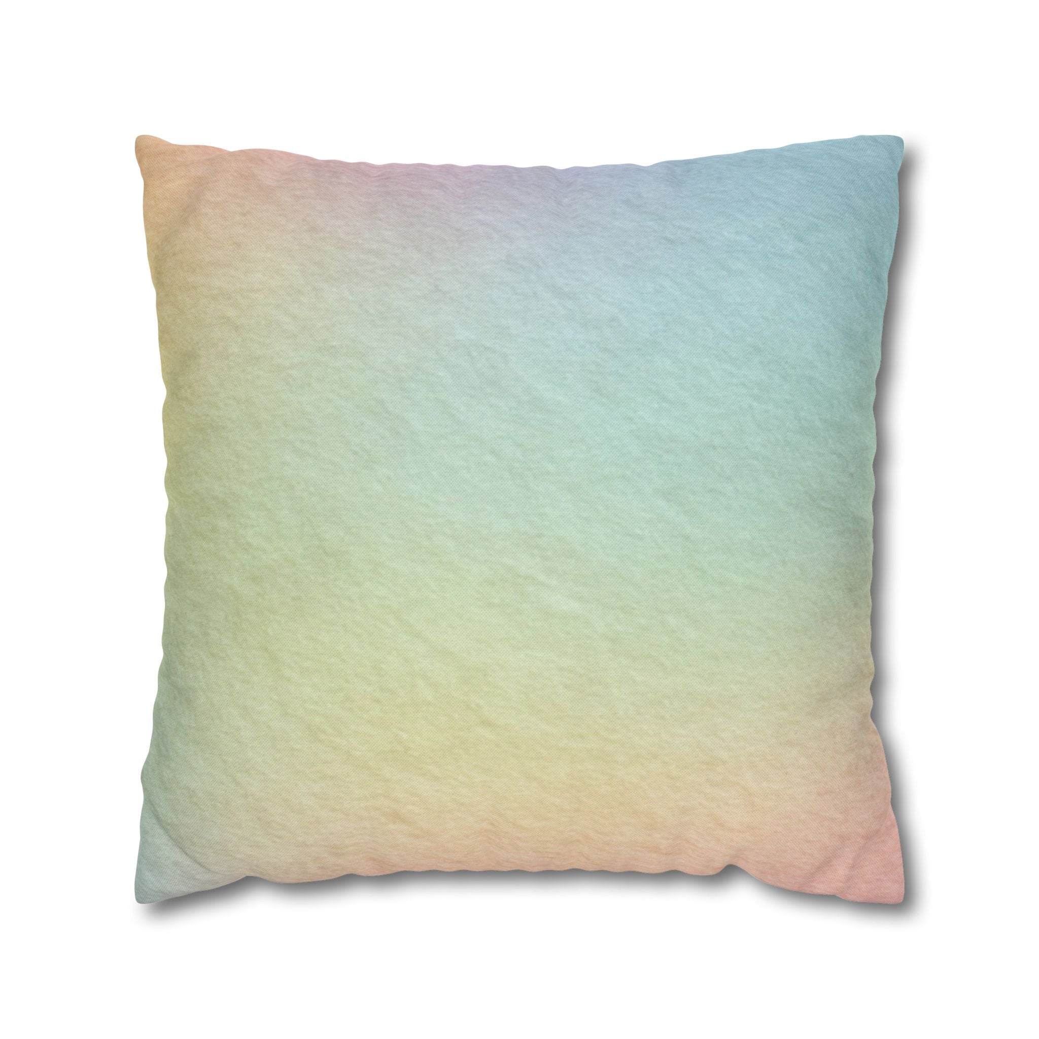 Spun Polyester Square Pillowcase