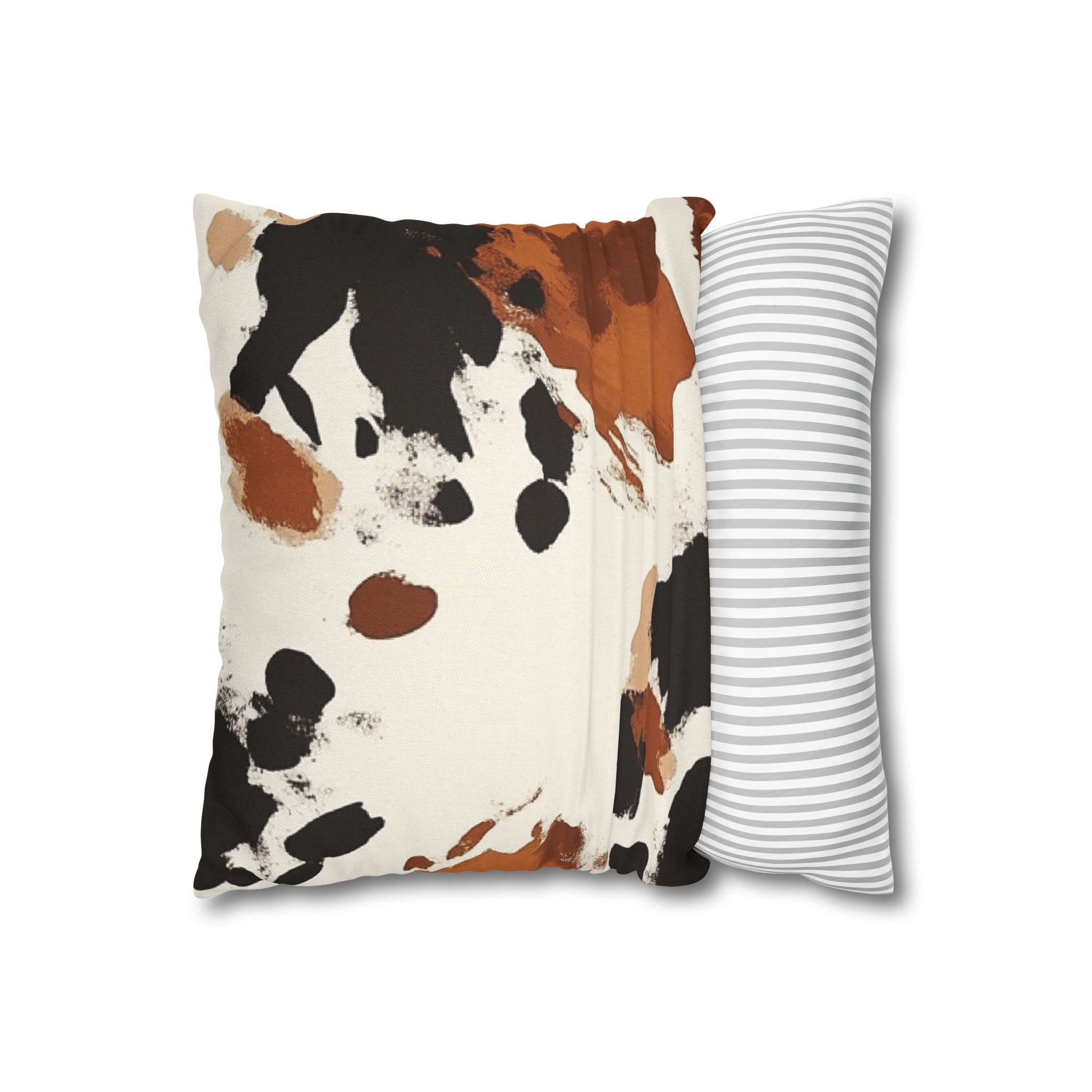 Spun Polyester Square Pillowcase