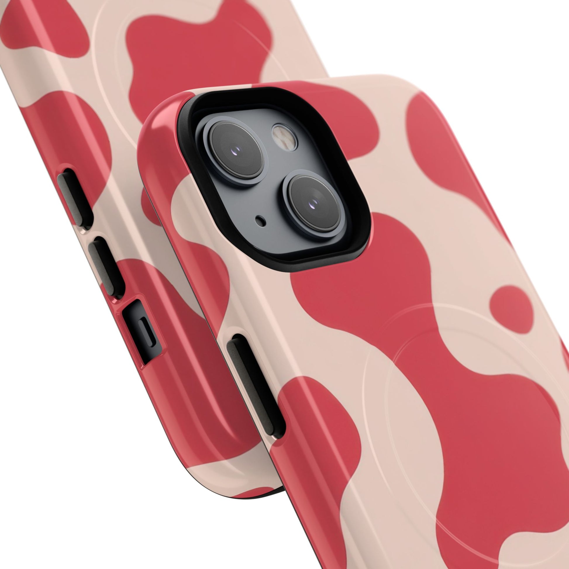 Red Jungle Cow Tough Magnetic Cases, Artsulli - Art is Long, Life is Short, Phone Case, , , , , , , 