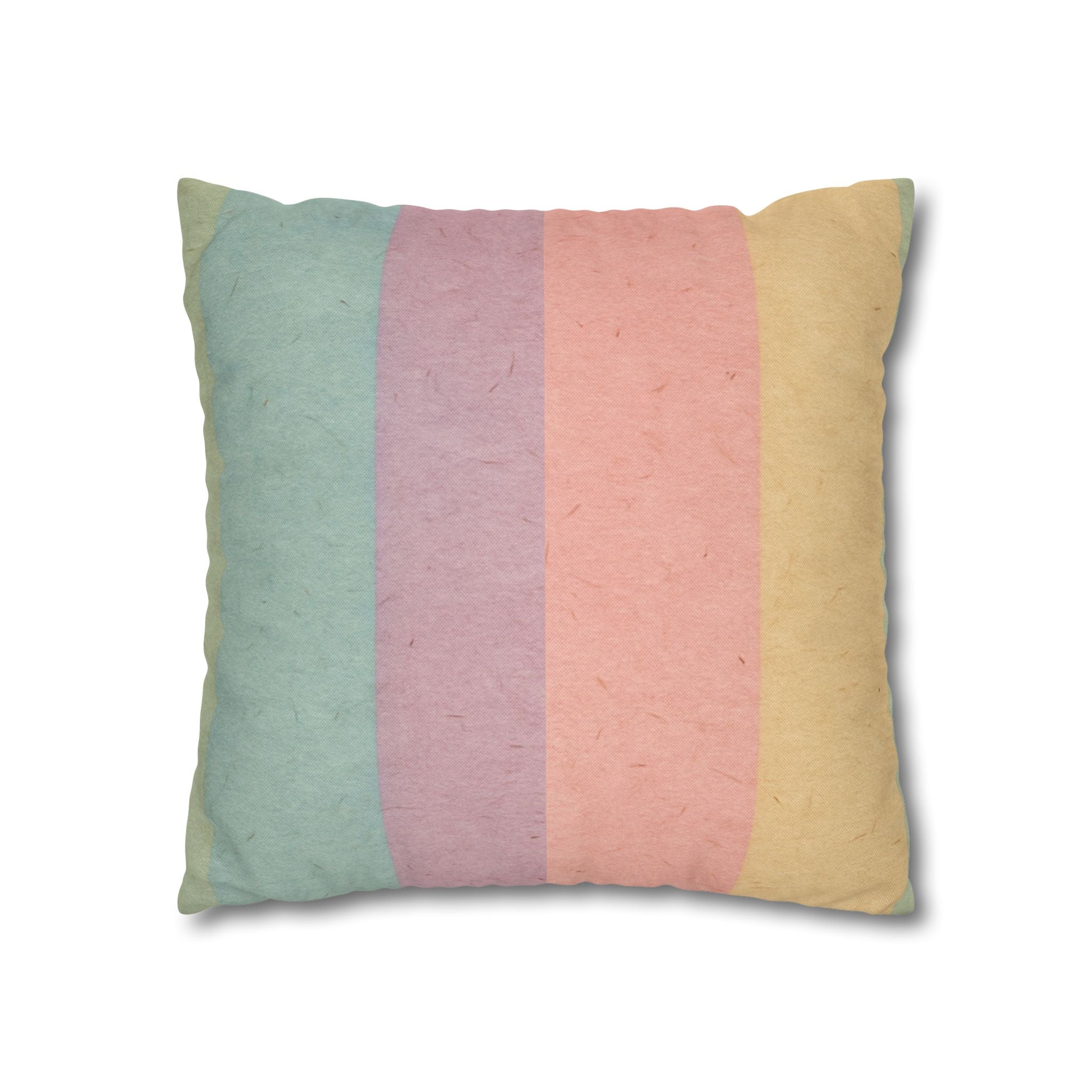Spun Polyester Square Pillowcase