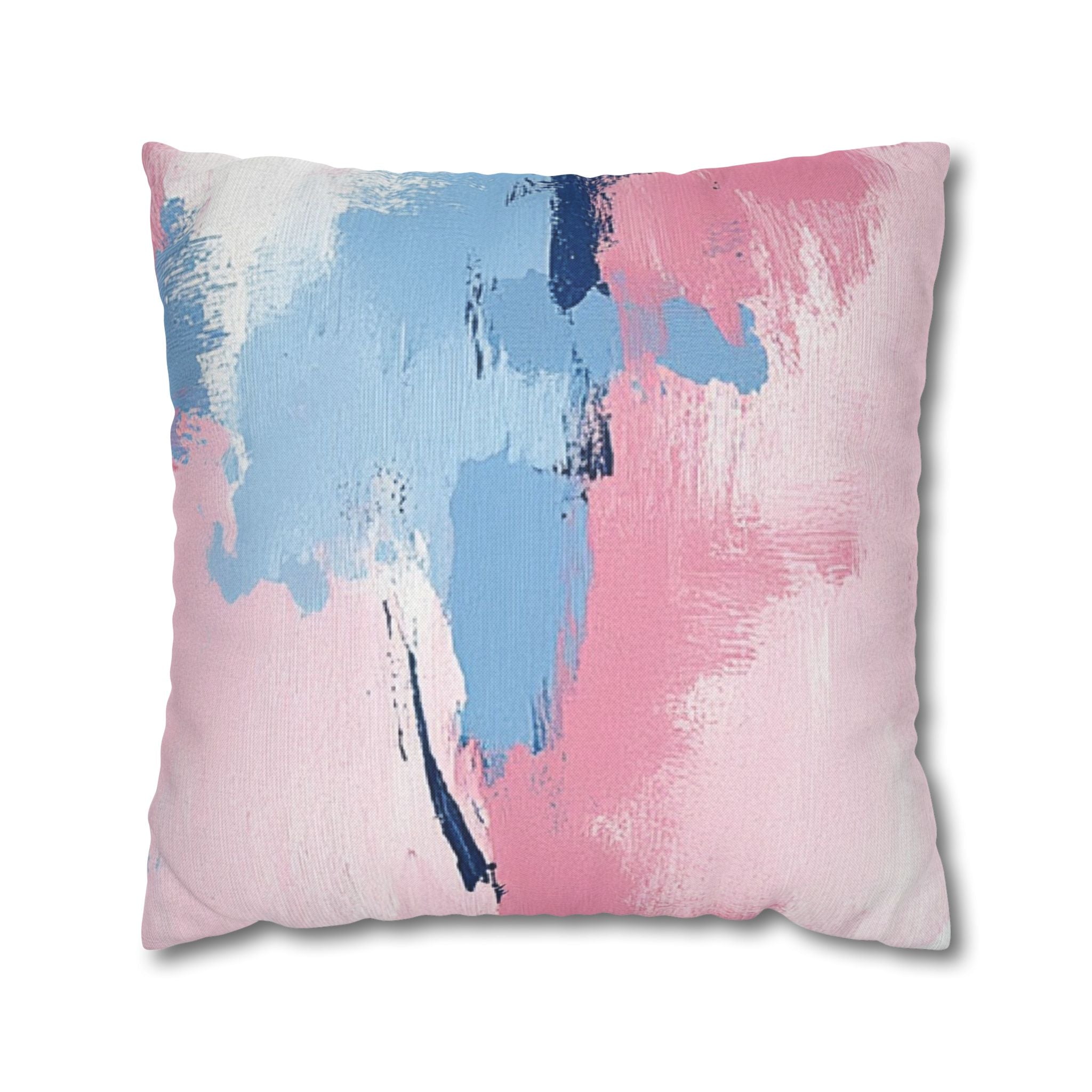 Spun Polyester Square Pillowcase, Artsulli - Art is Long, Life is Short, Home Decor, Size, 20" × 20", , , , , 32602010971638700490