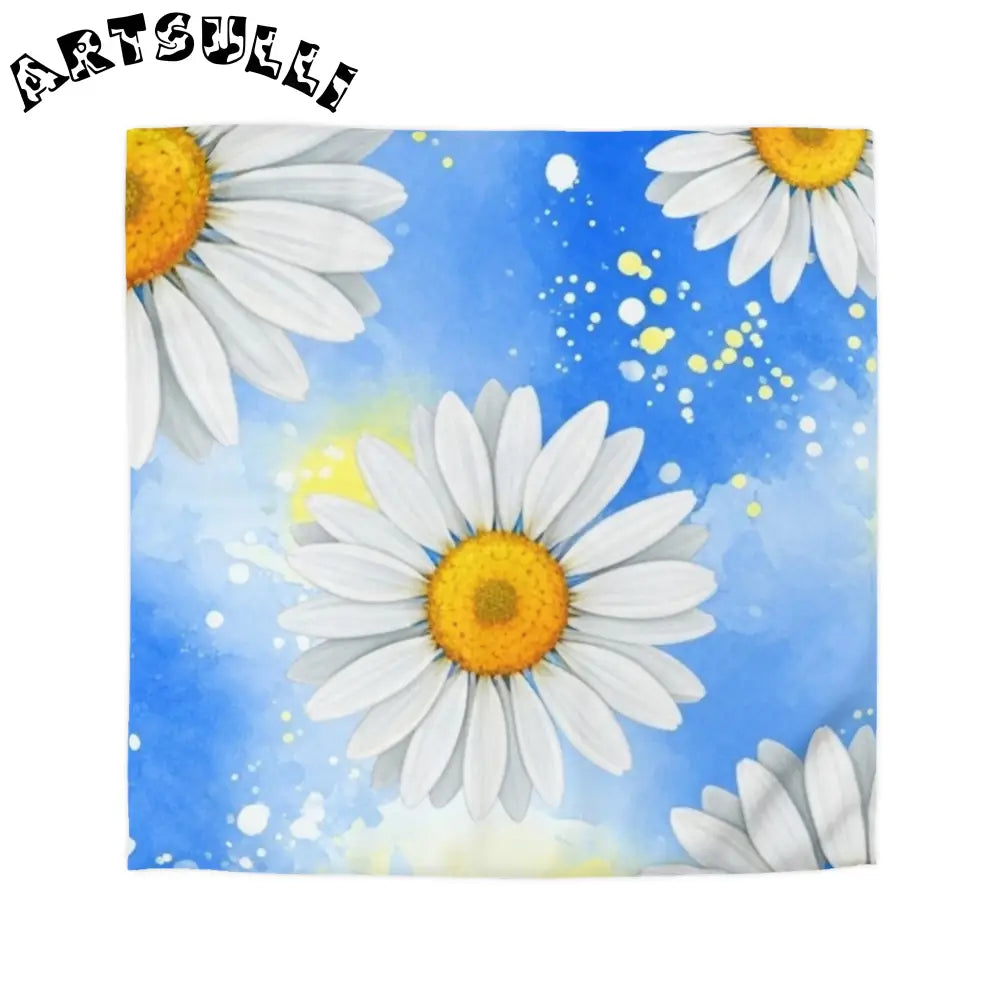 JAKKOUTTHEBXX Daisies Microfiber Duvet Cover JAKKOUTTHEBXX Artsulli