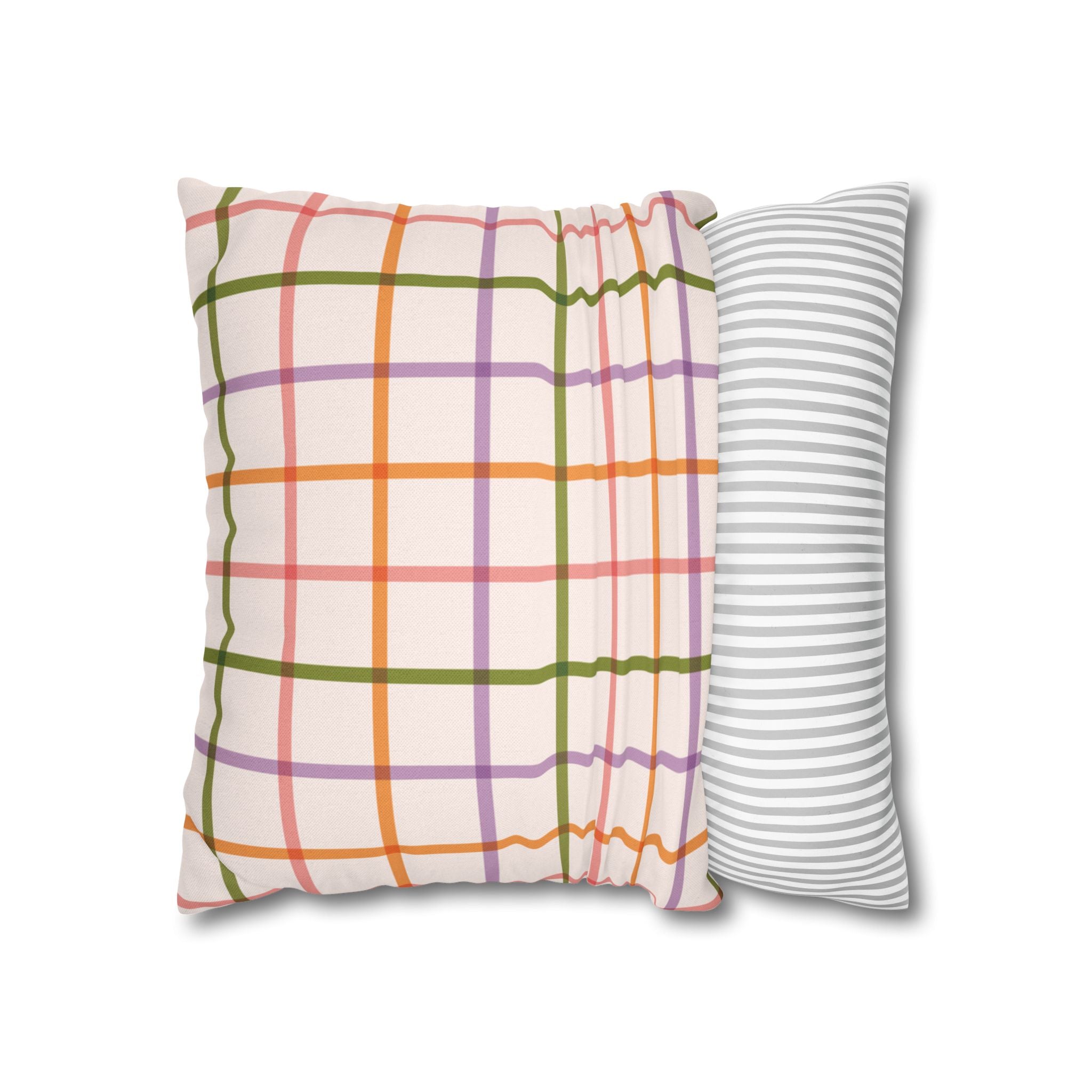 Spun Polyester Square Pillowcase, Artsulli - Art is Long, Life is Short, Home Decor, , , , , , , 