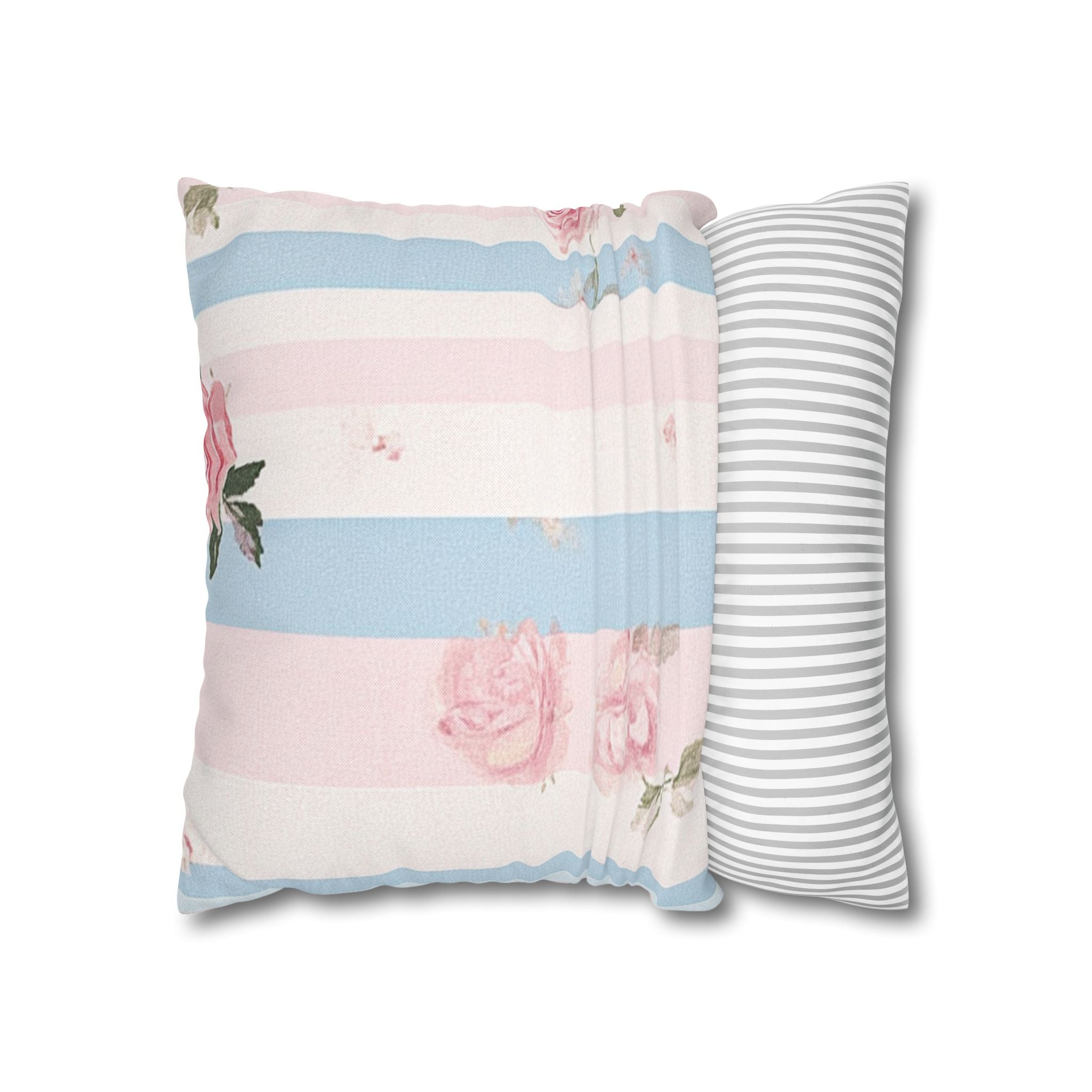 Spun Polyester Square Pillowcase