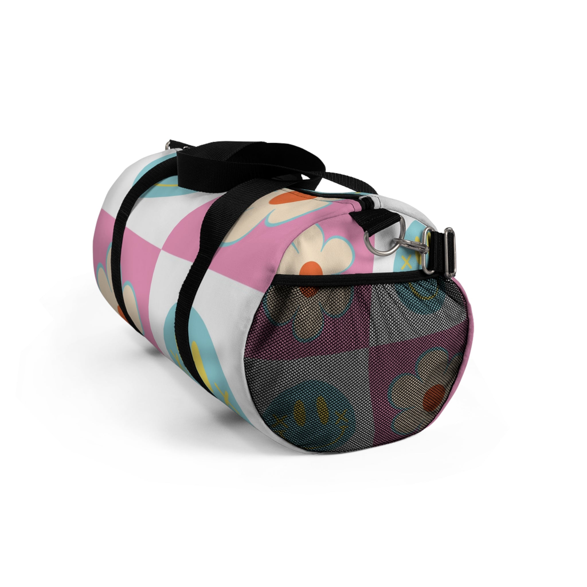 Madotsukis Grin Bloom Duffel Bag, Artsulli - Art is Long, Life is Short, Bags, , , , , , , 