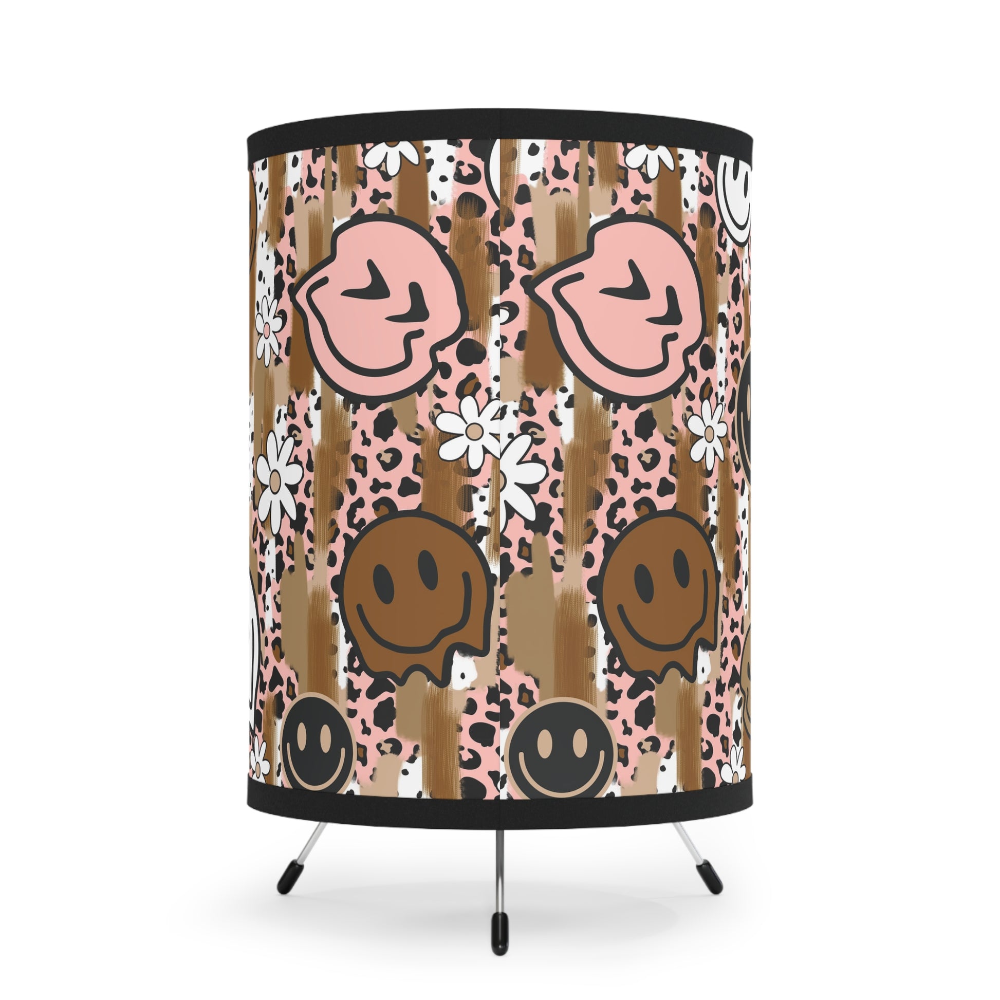 Sutfin Ghosts Pop Art Tripod Lamp with High-Res Printed Shade, US\CA plug, Artsulli - Art is Long, Life is Short, Home Decor, , , , , , , 
