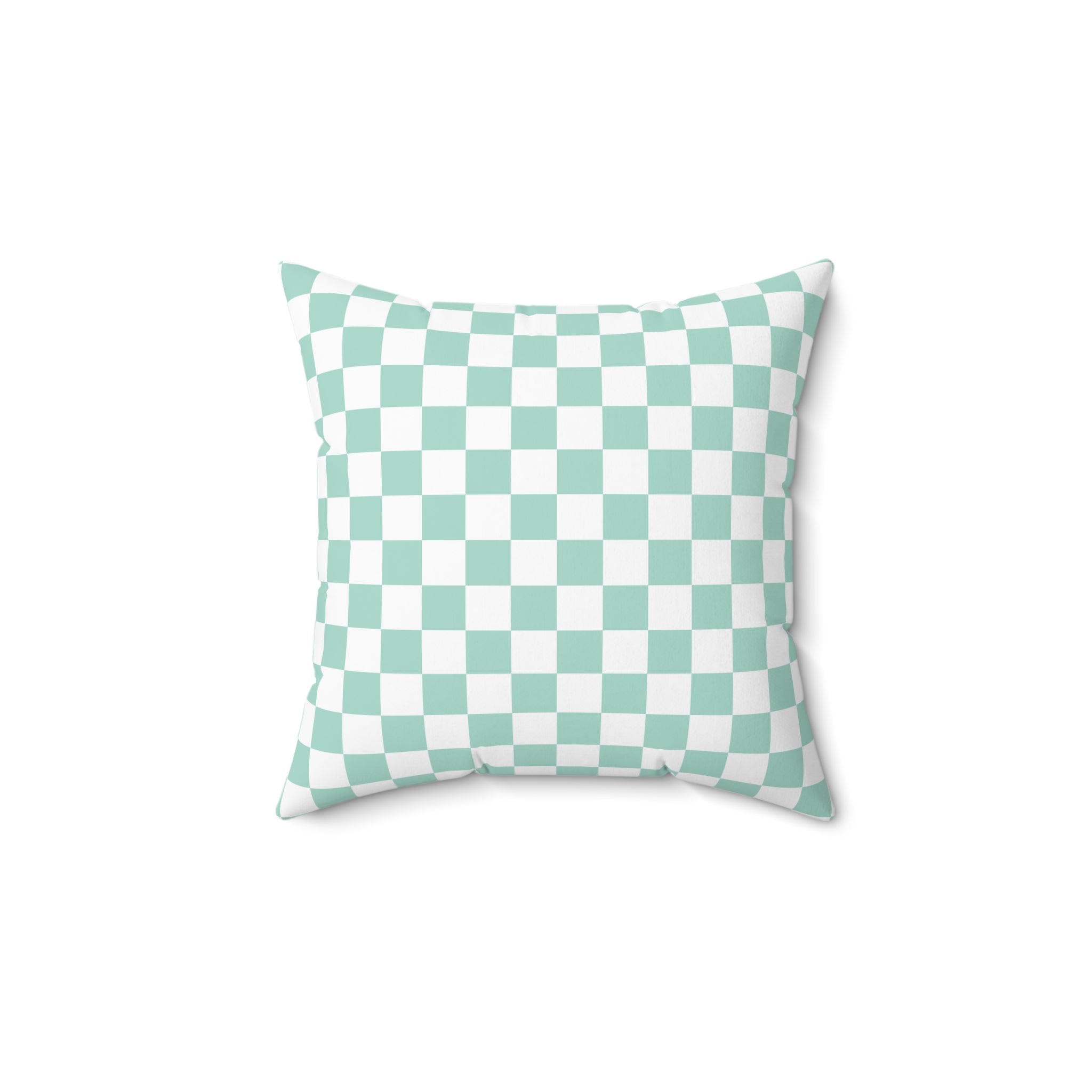 Chessboard Spun Polyester Square Pillow, Artsulli - Art is Long, Life is Short, Home Decor, Size, 14" × 14", , , , , 22875795144819693619