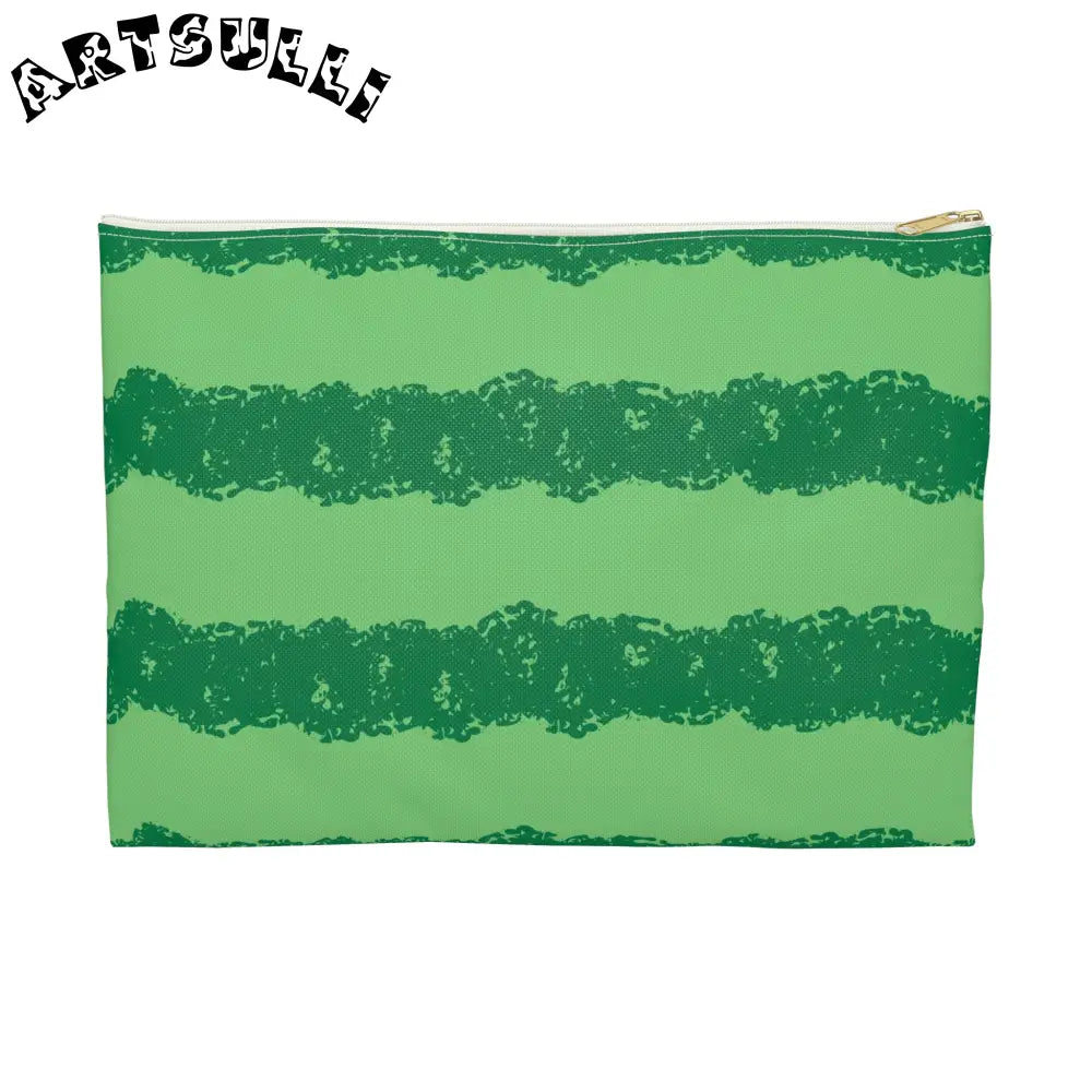 JAKKOUTTHEBXX Watermelon Green Accessory Pouch JAKKOUTTHEBXX