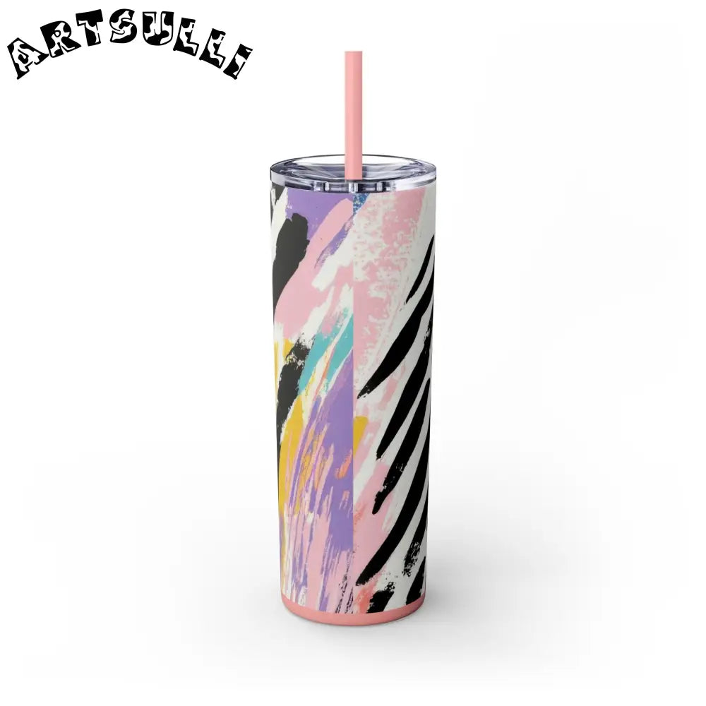JAKKOUTTHEBXX Wild Zebra Stripes x Paint Brush Strokes Multi-Color
