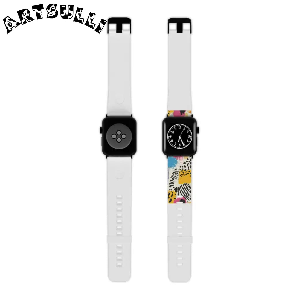 JAKKOUTTHEBXX Rae Zebra Rhapsody Watch Band for Apple Watch