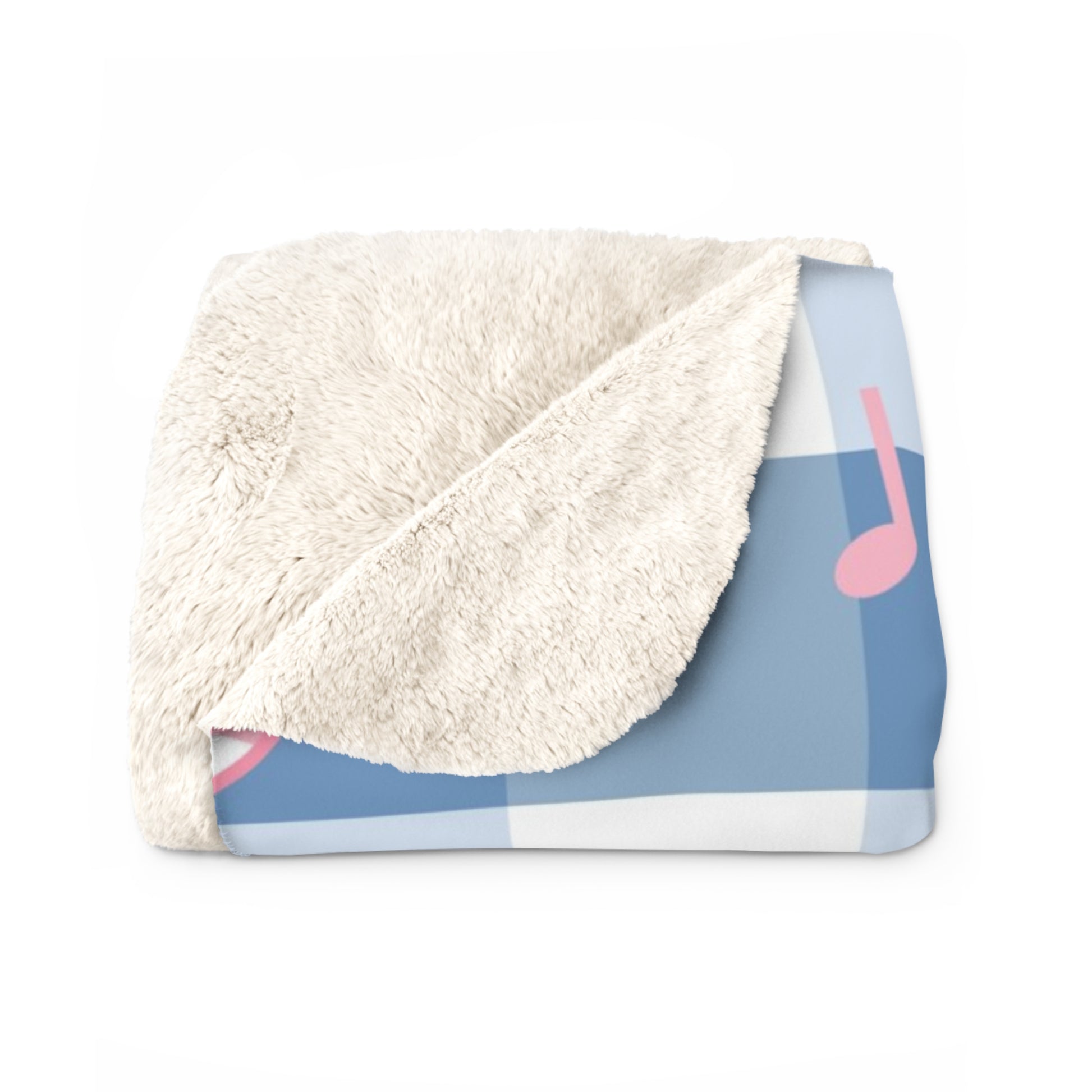 Music Shark Sherpa Fleece Blanket, Artsulli - Art is Long, Life is Short, Home Decor, , , , , , , 