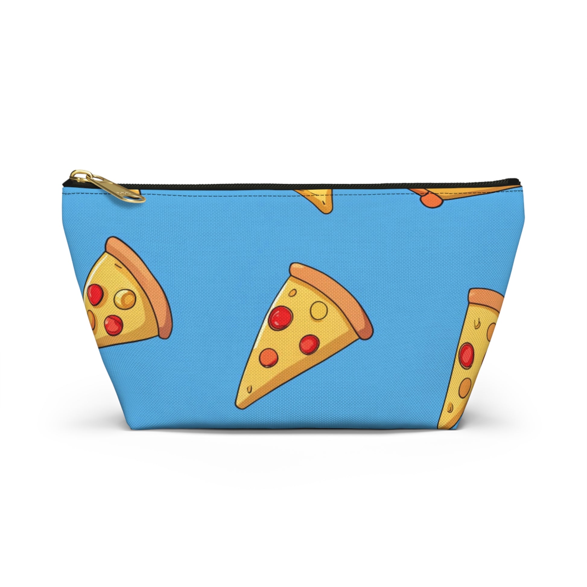 Blue Pizza Dreamscape Accessory Pouch w T-bottom, Artsulli - Art is Long, Life is Short, Bags, Size, Small, Color, Black zipper, , , 91891007196523857887