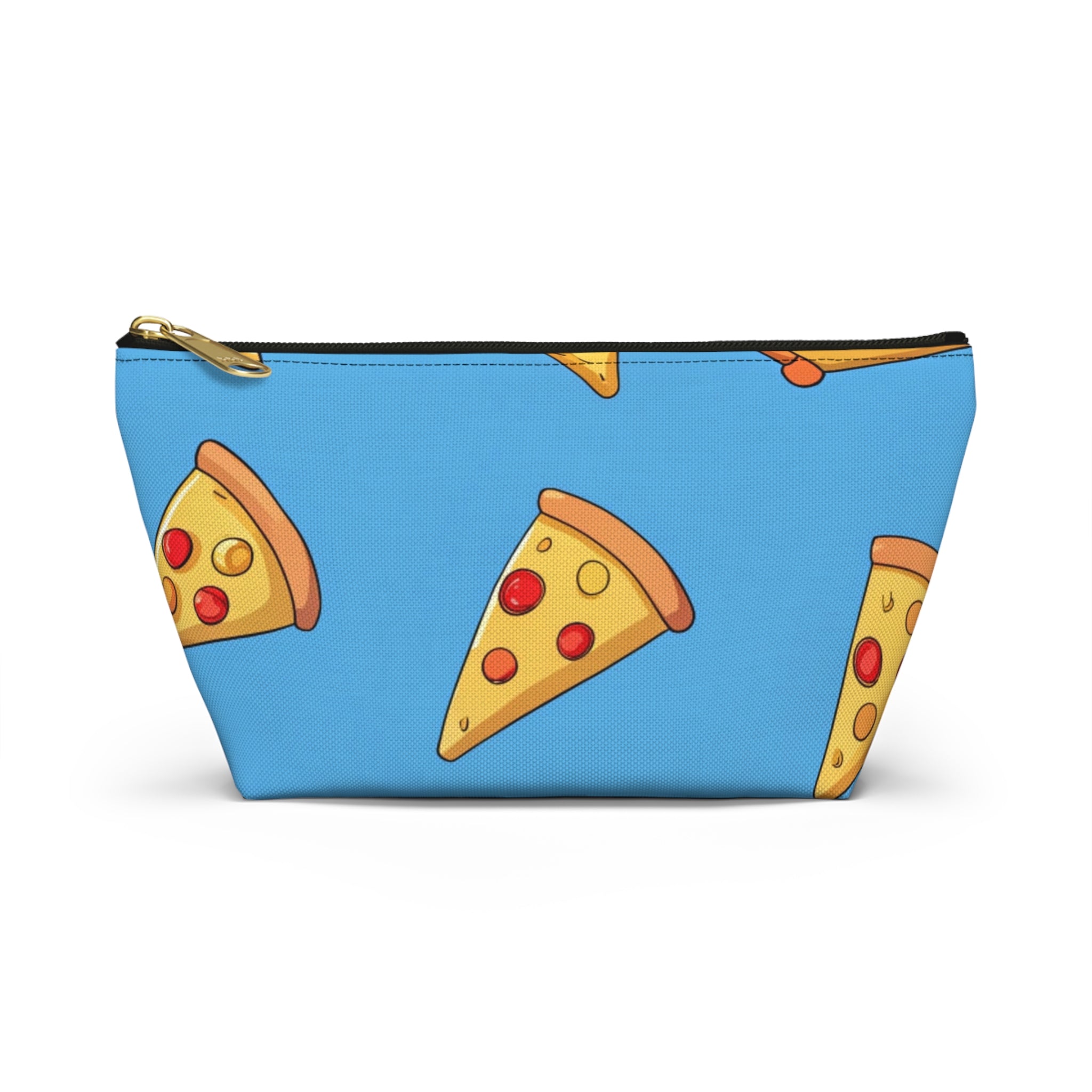 Blue Pizza Dreamscape Accessory Pouch w T-bottom, Artsulli - Art is Long, Life is Short, Bags, Size, Small, Color, Black zipper, , , 91891007196523857887