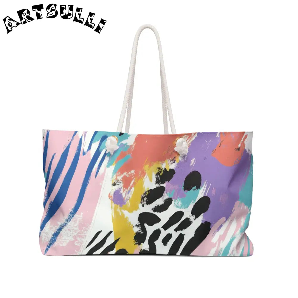 JAKKOUTTHEBXX Wild Zebra Stripes x Paint Brush Strokes Multi-Color