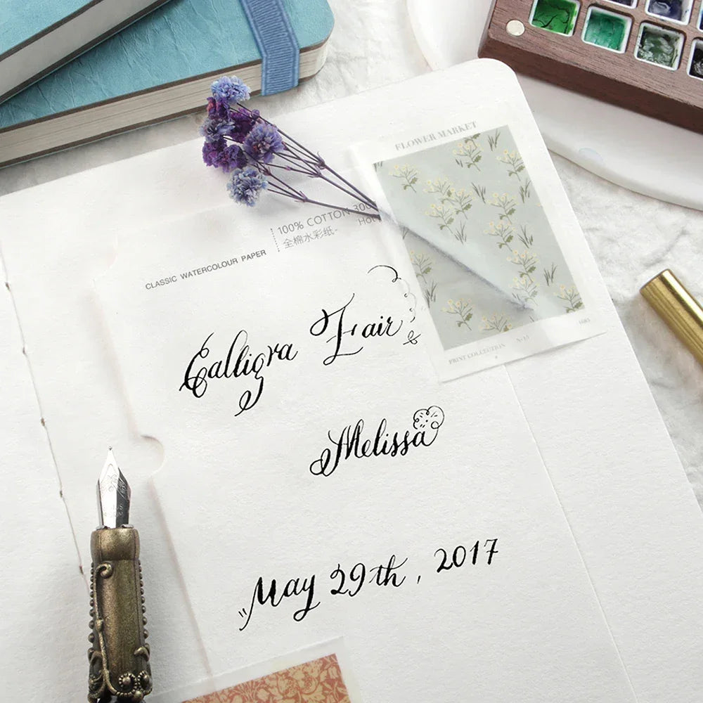 Buy The Best By Artsulli - Art is Long Life Short - POTENTATE Blue Color Watercolor Journal Drawing Book Hand Notebook Sketch Pad 100%