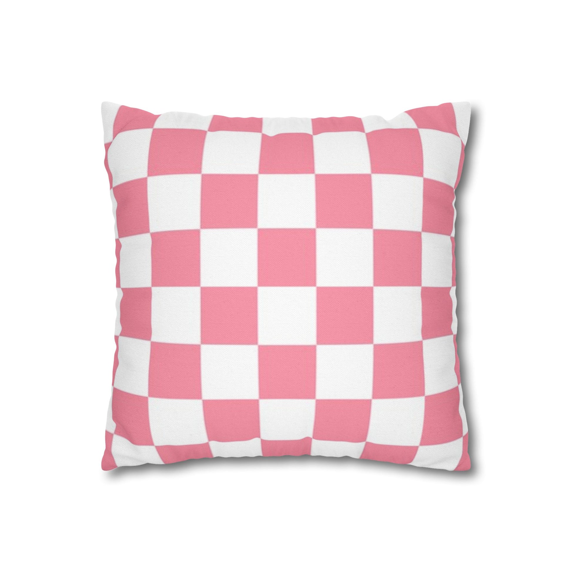 Brigandine Checkered Scene Spun Polyester Square Pillowcase, Artsulli - Art is Long, Life is Short, Home Decor, , , , , , , 