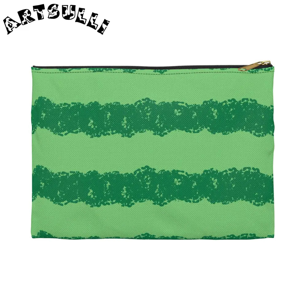 JAKKOUTTHEBXX Watermelon Green Accessory Pouch JAKKOUTTHEBXX