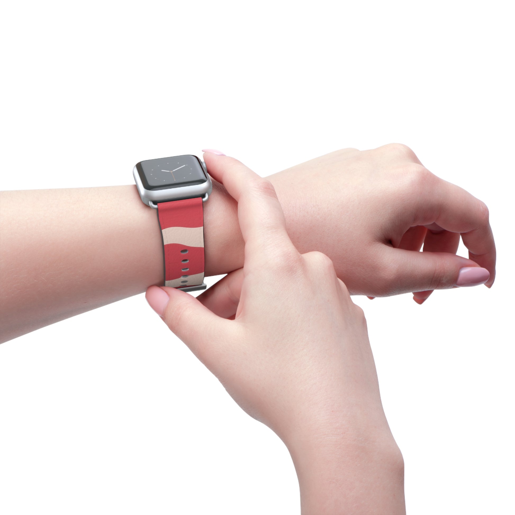 Red Jungle Cow Watch Band, Artsulli - Art is Long, Life is Short, Accessories, , , , , , , 