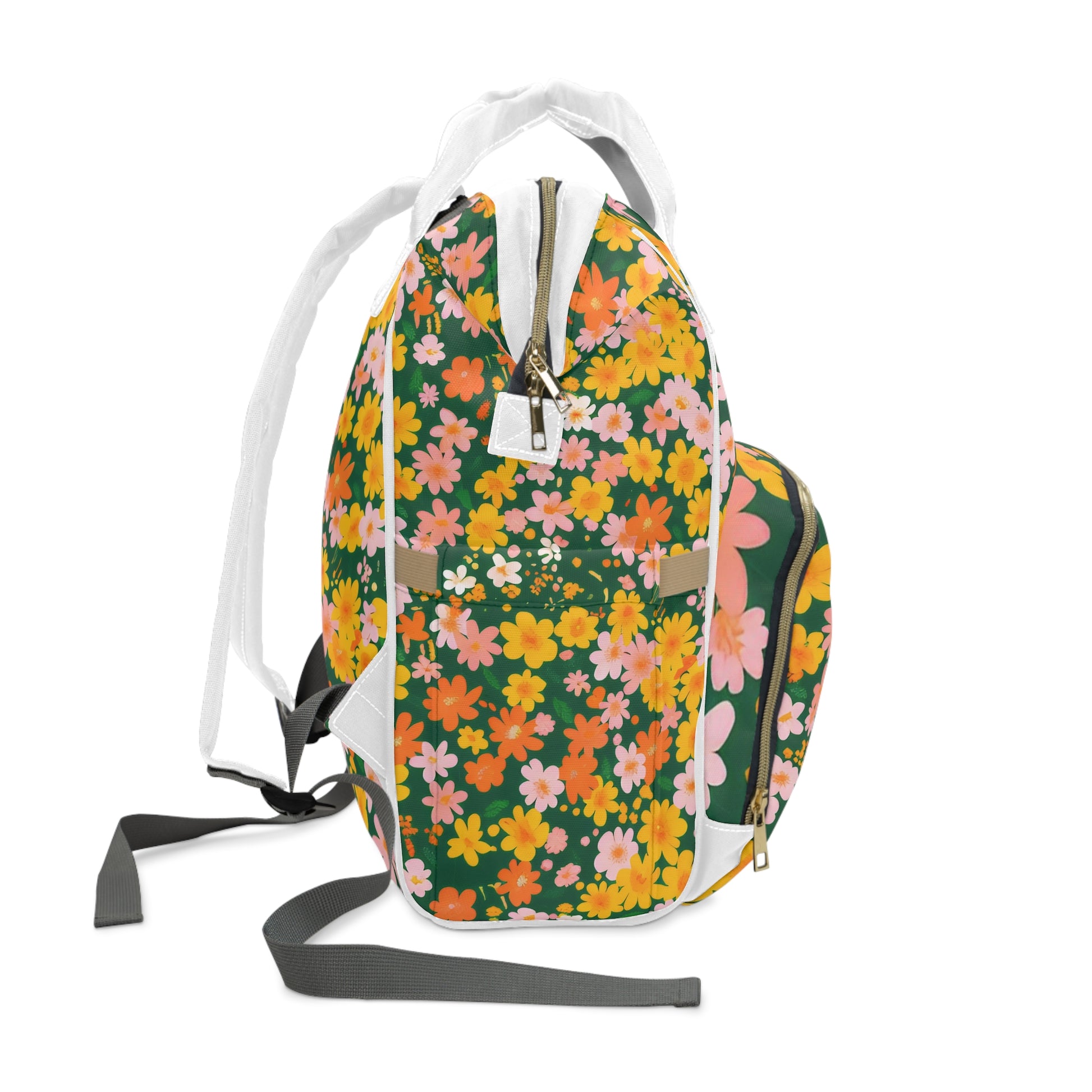 Multifunctional Diaper Backpack, Artsulli - Art is Long, Life is Short, Bags, , , , , , , 