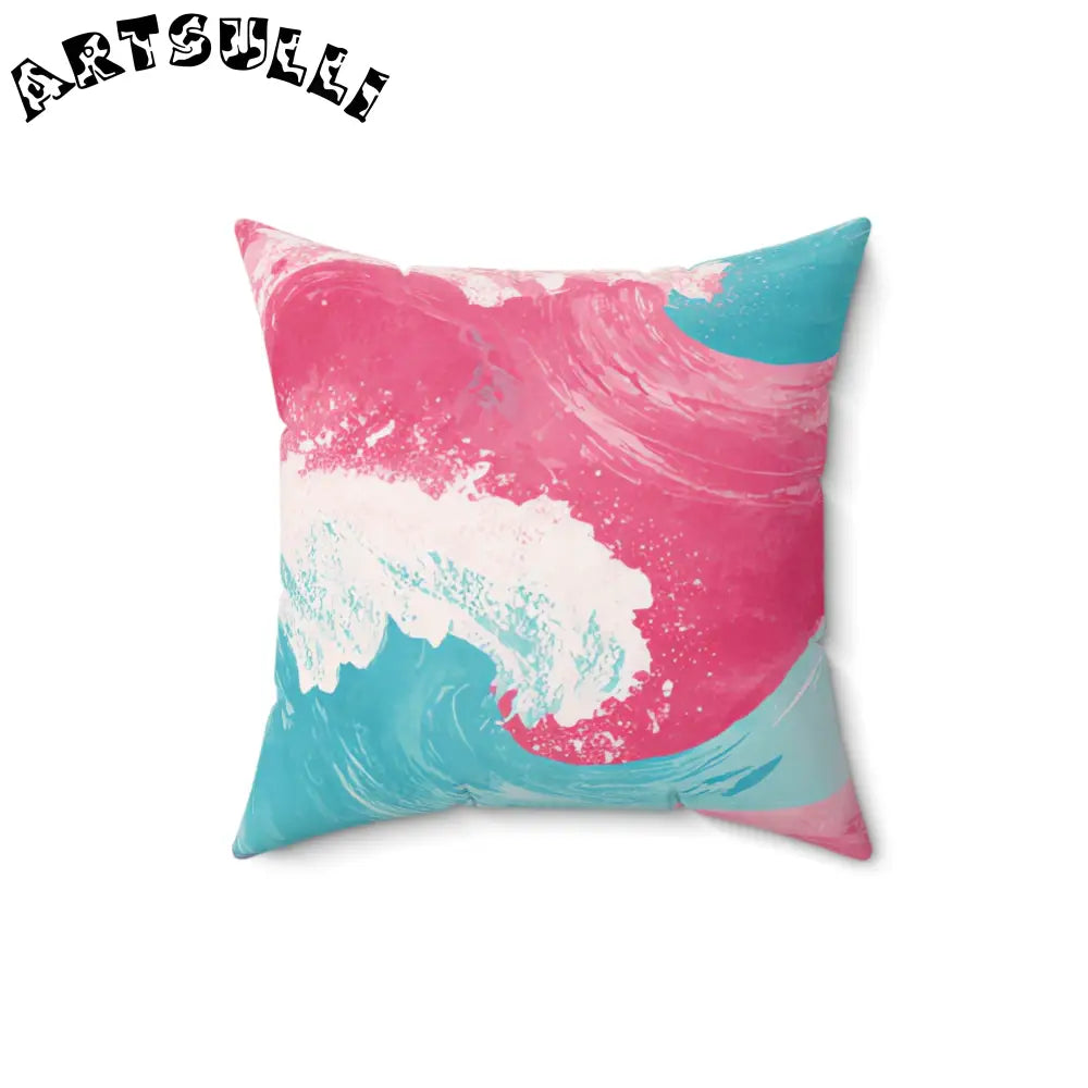 JAKKOUTTHEBXX The Great Pastelwave Pink and Blue Spun Polyester