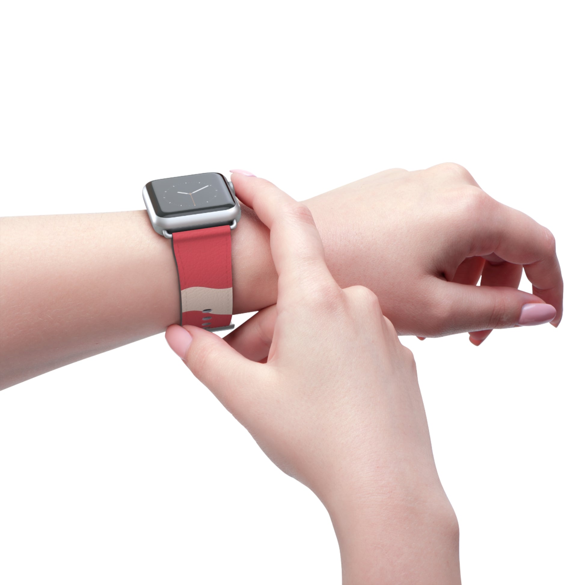 Red Jungle Cow Watch Band, Artsulli - Art is Long, Life is Short, Accessories, , , , , , , 