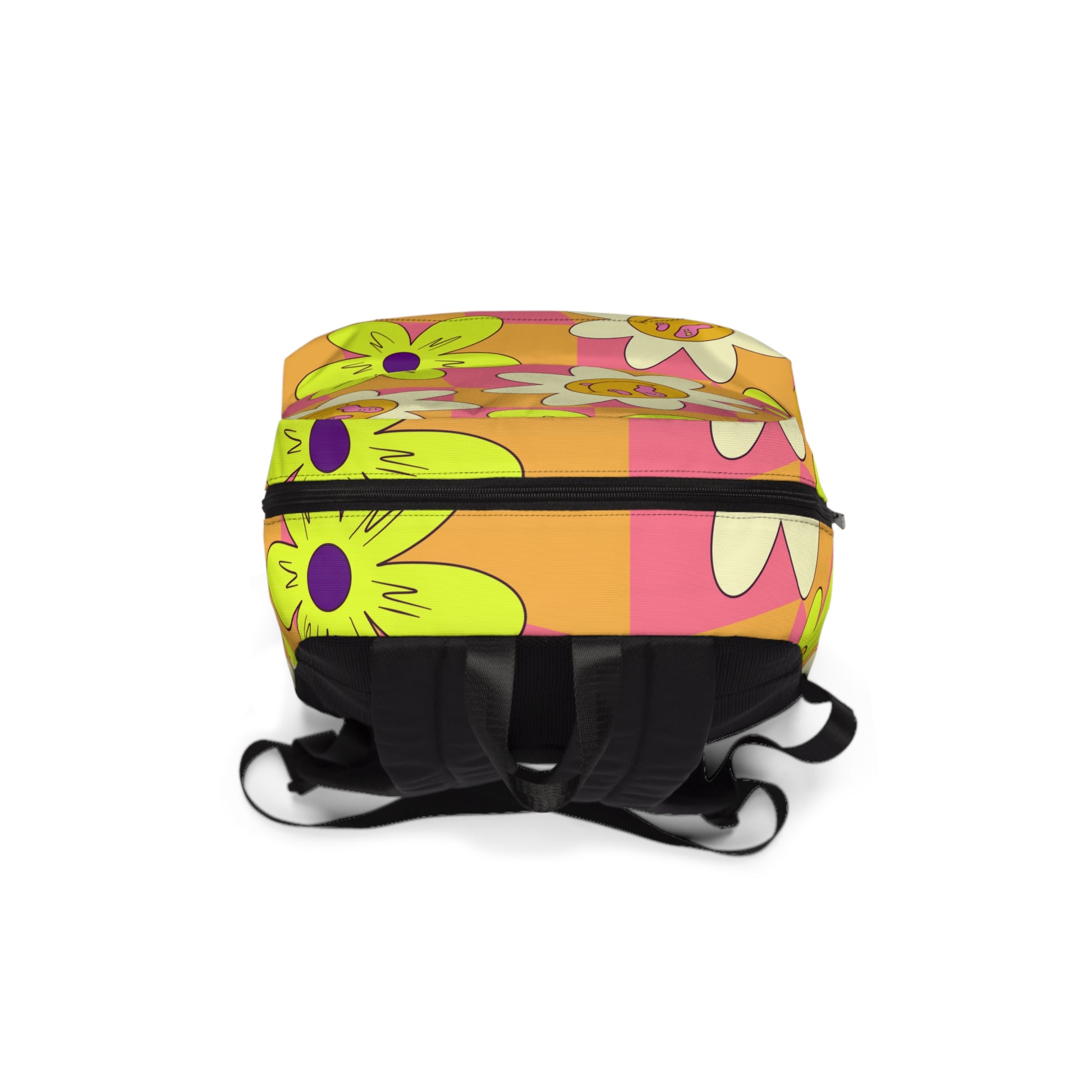 Trippy Sour Face Rave Unisex Classic Backpack, Artsulli - Art is Long, Life is Short, Bags, , , , , , , 