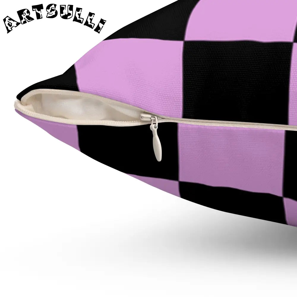JAKKOUTTHEBXX Pixel Punk Vision Spun Polyester Square Pillow