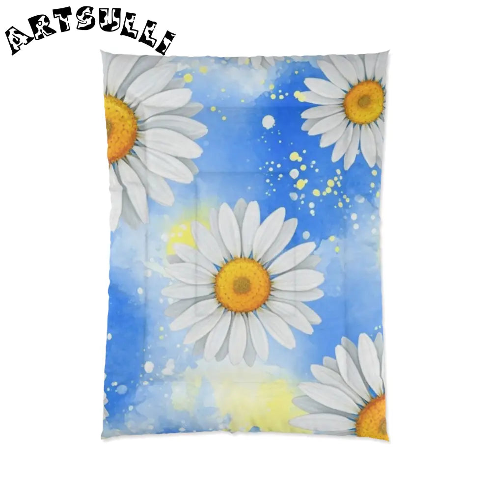 JAKKOUTTHEBXX Daisies Comforter JAKKOUTTHEBXX Artsulli - Art
