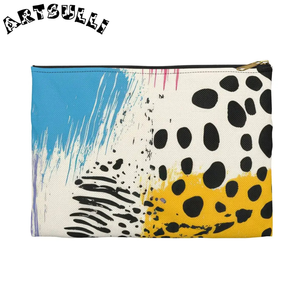 JAKKOUTTHEBXX Rae Zebra Rhapsody Accessory Pouch JAKKOUTTHEBXX