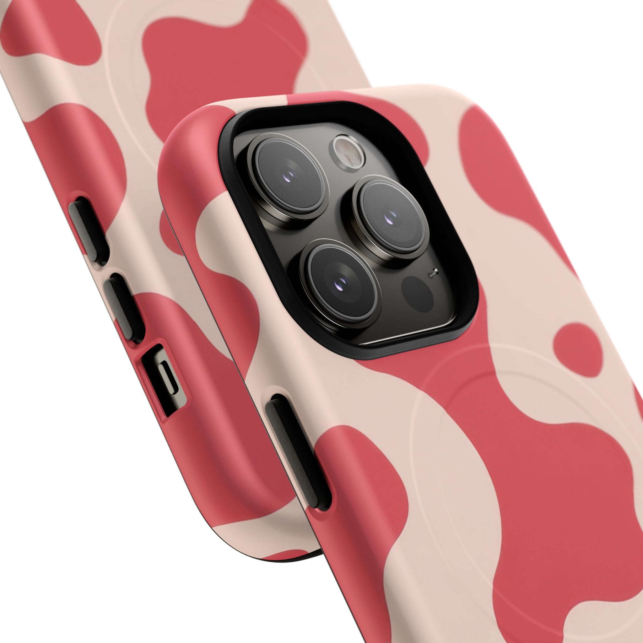 Red Jungle Cow Tough Magnetic Cases, Artsulli - Art is Long, Life is Short, Phone Case, , , , , , , 