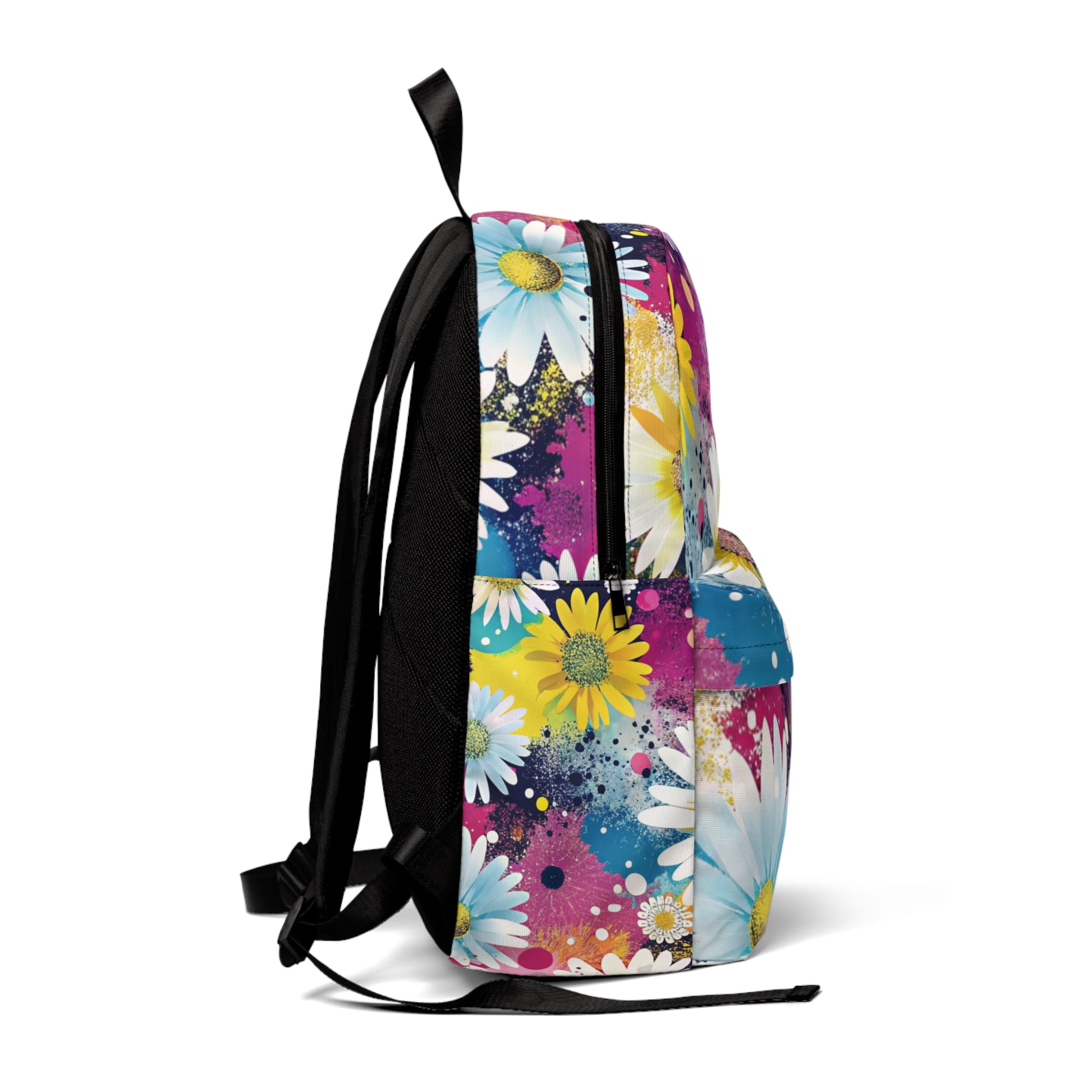 Magical Flower Explosion Multi-Color Unisex Classic Backpack, Artsulli - Art is Long, Life is Short, Bags, , , , , , , 