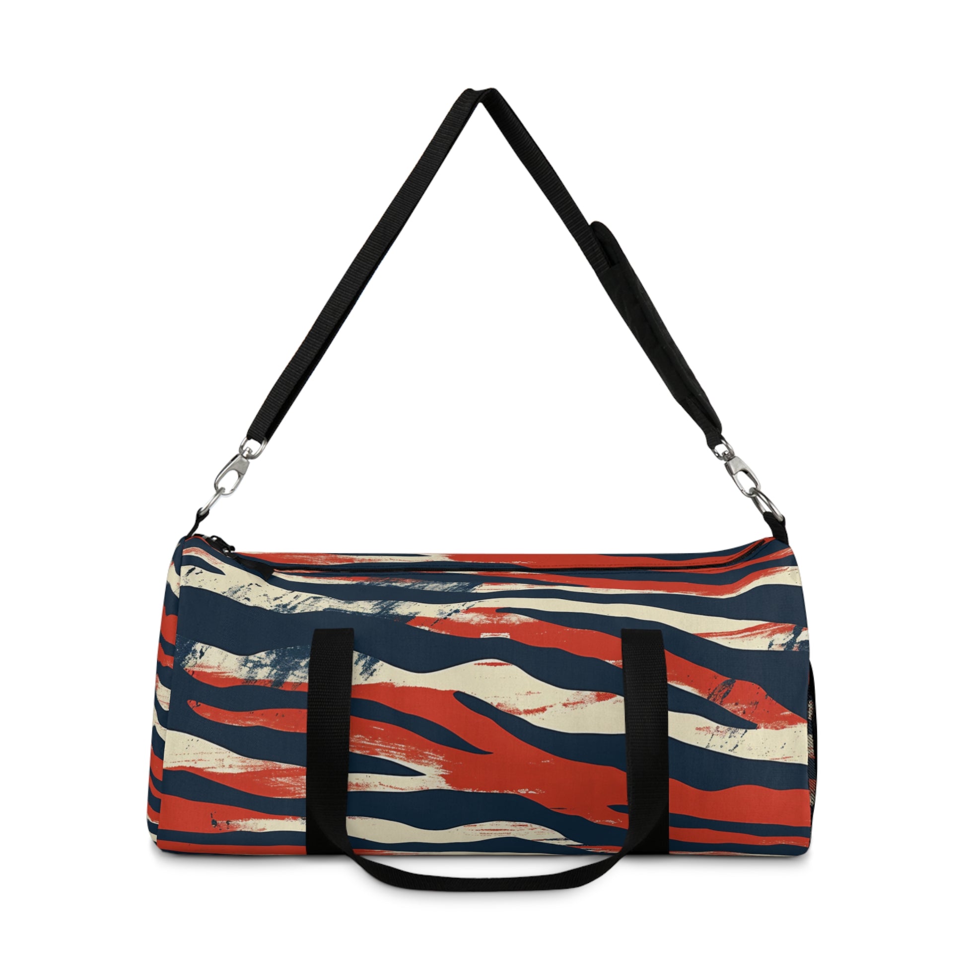 Capricious Tiger Wave Duffel Bag, Artsulli - Art is Long, Life is Short, Bags, , , , , , , 