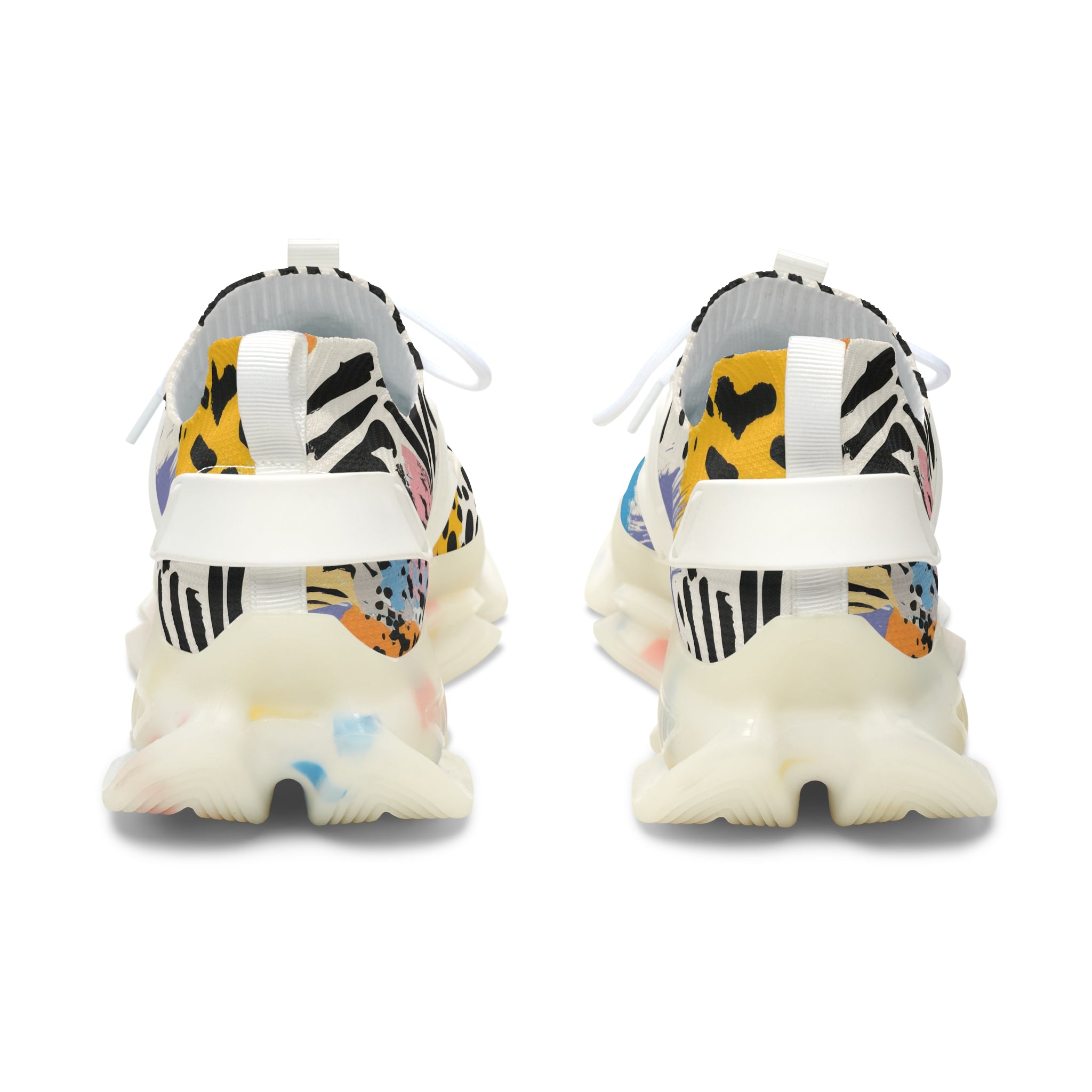 Rae Zebra Rhapsody II Women's Mesh Sneakers, Artsulli - Art is Long, Life is Short, Shoes, , , , , , , 