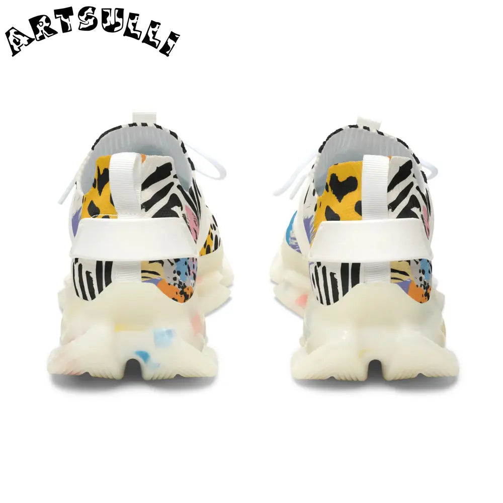 JAKKOUTTHEBXX Rae Zebra Rhapsody II Women’s Mesh Sneakers