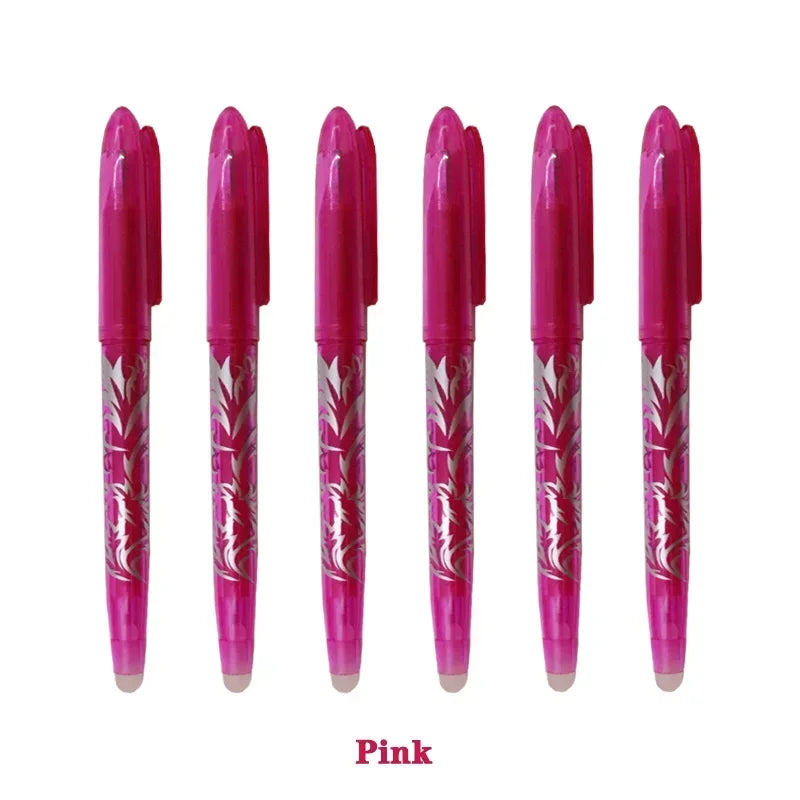 Buy The Best By Artsulli - Art is Long Life Short - 6 Pcs Multi-color Erasable Gel Pen Student Writing Creative Drawing Tools Office School